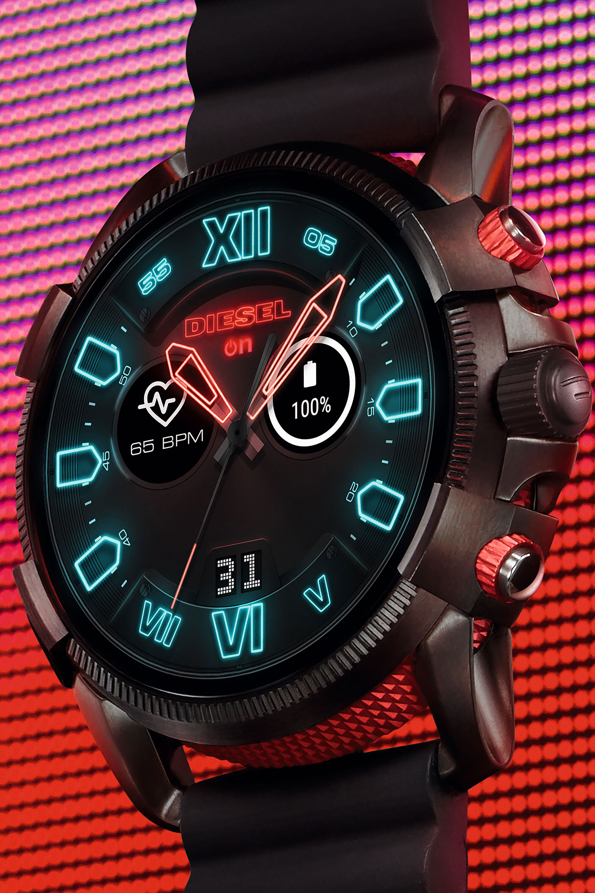 DT2010 Man: Full Guard 2.5 smartwatch black silicone | Diesel