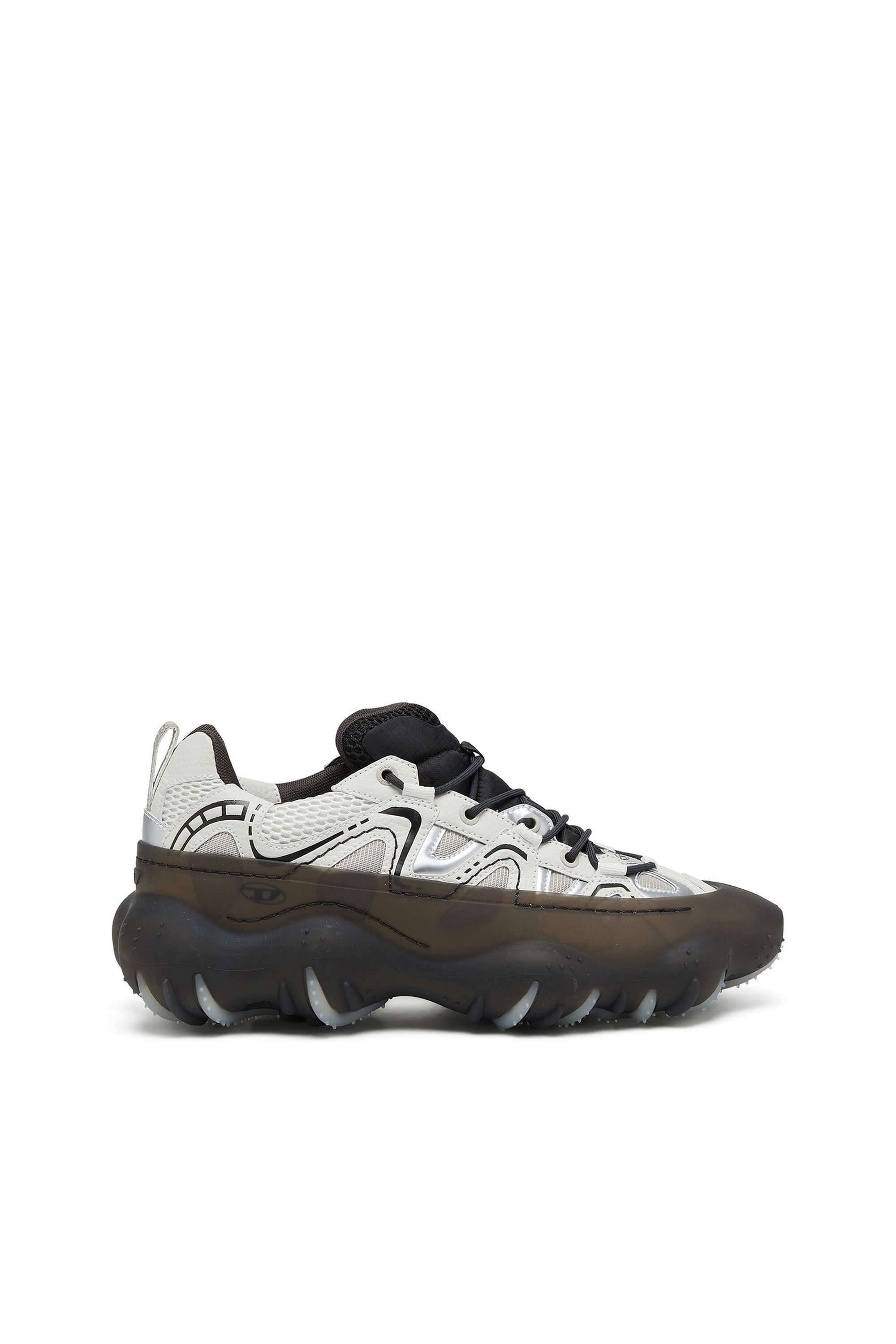 独特の上品 P1-Sneakers S-Prototype Men's with rubber transparent 靴