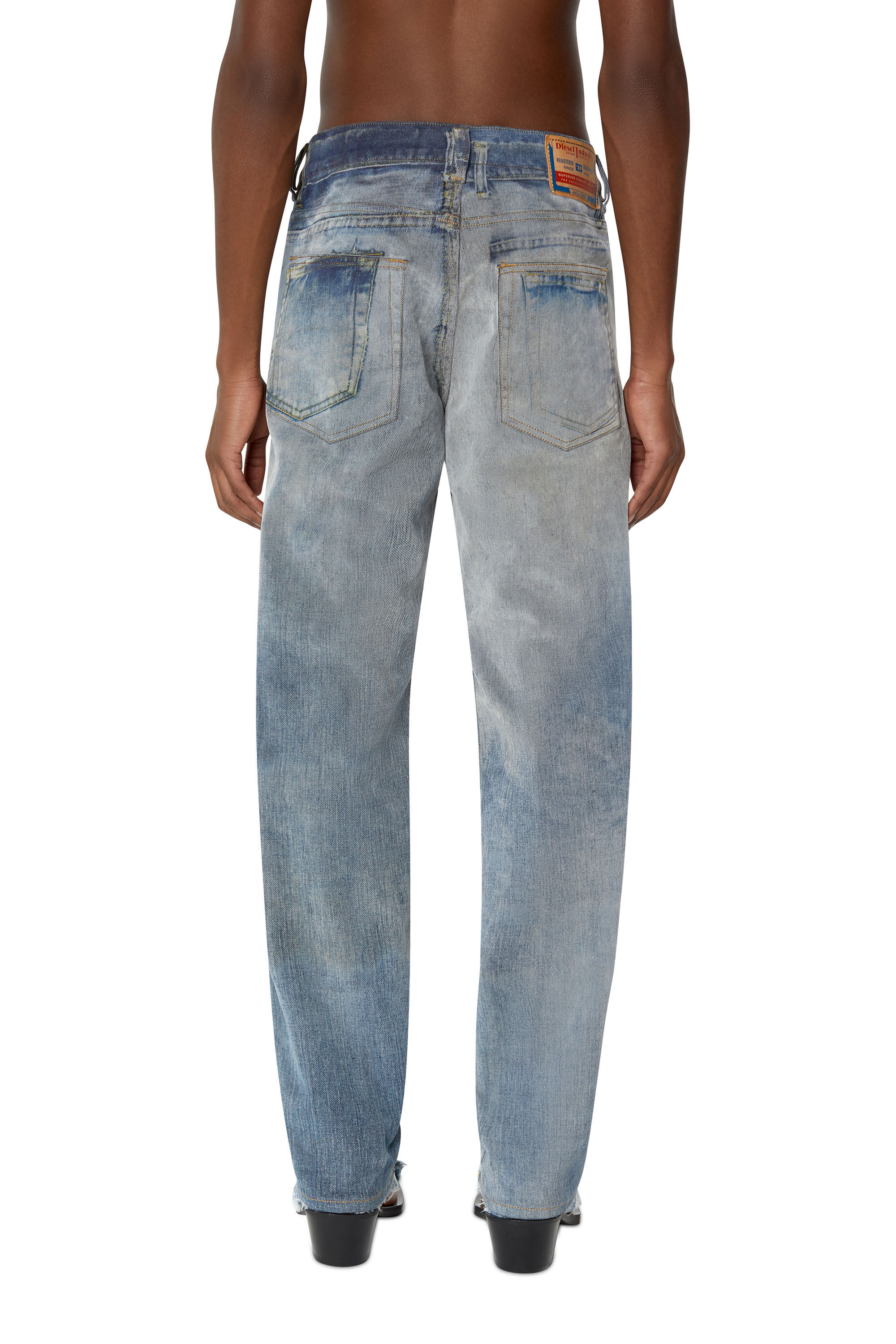 Diesel - 2010 D-Macs 09E51 Straight Jeans, Medium blue - Image 4