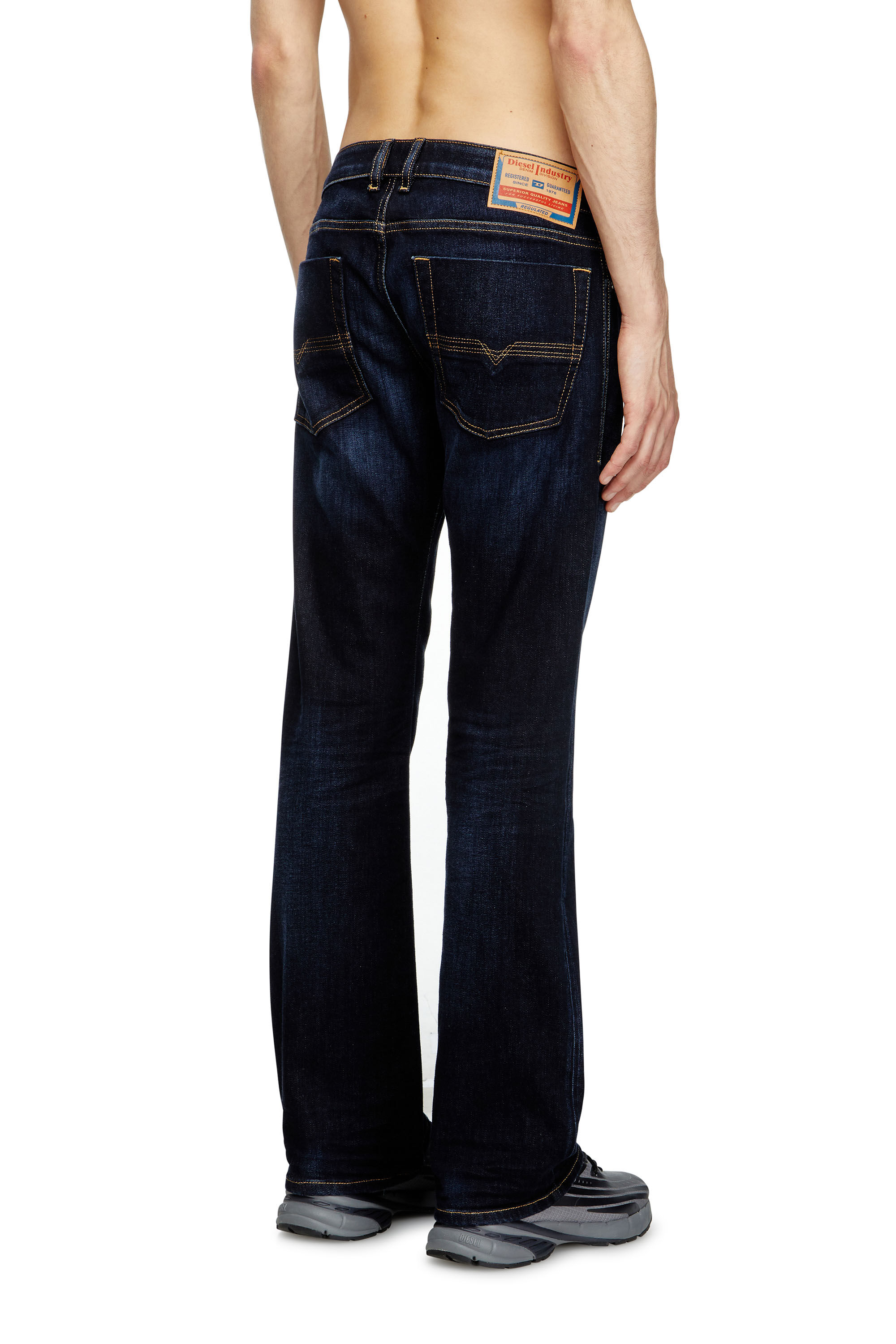 Men's Bootcut Jeans | Dark Blue | Diesel 2007 Zatiny