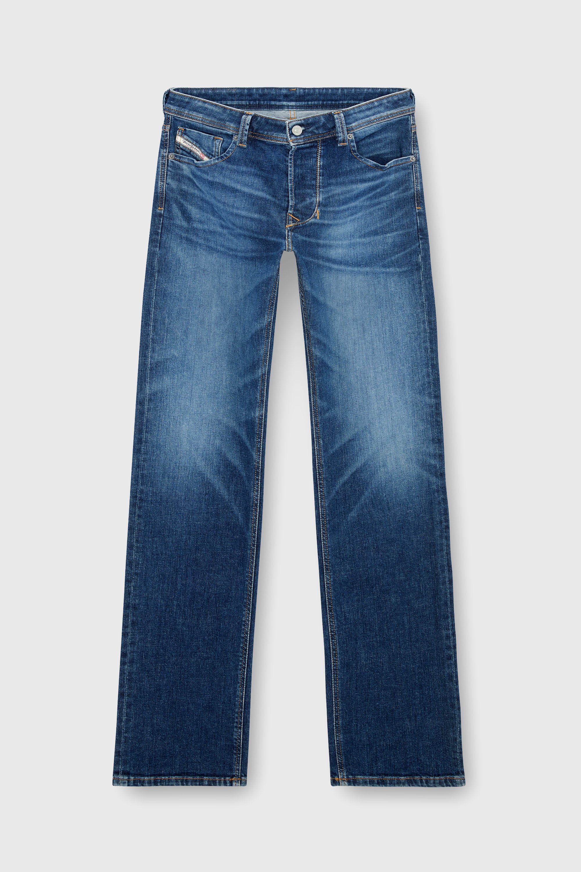 Diesel - Man's Regular Jeans 1985 Larkee 09J47, Dark Blue - 6