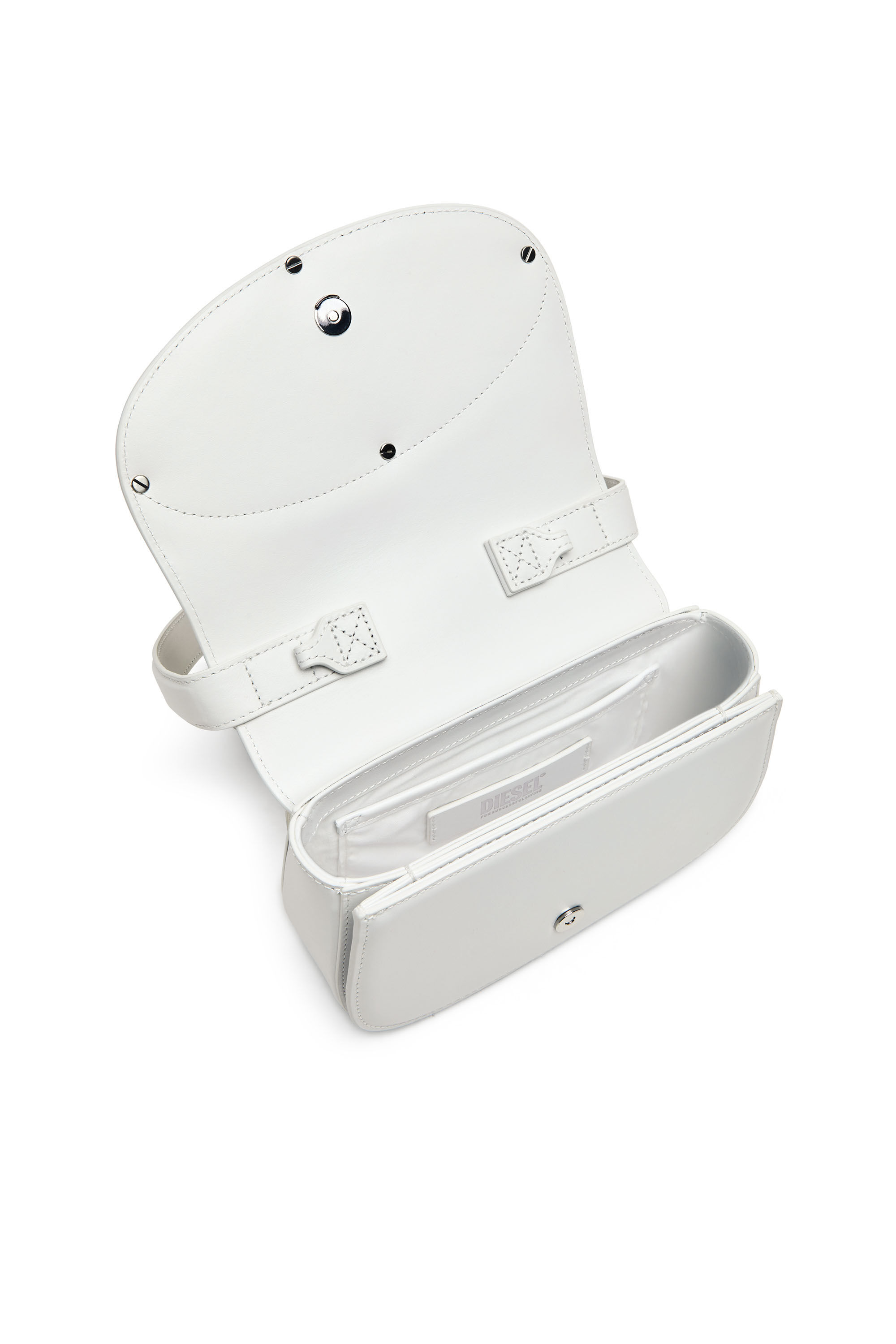 Women's 1DR-Iconic shoulder bag in nappa leather | White | Diesel