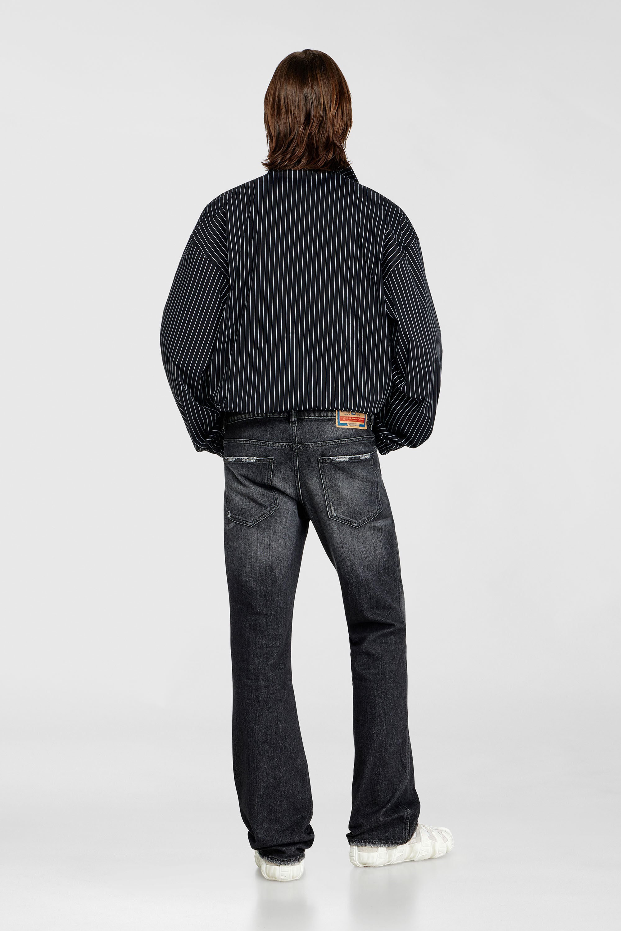 Diesel - Man's Bootcut Jeans 1998 D-Buck 09L50, Black/Dark grey - 3
