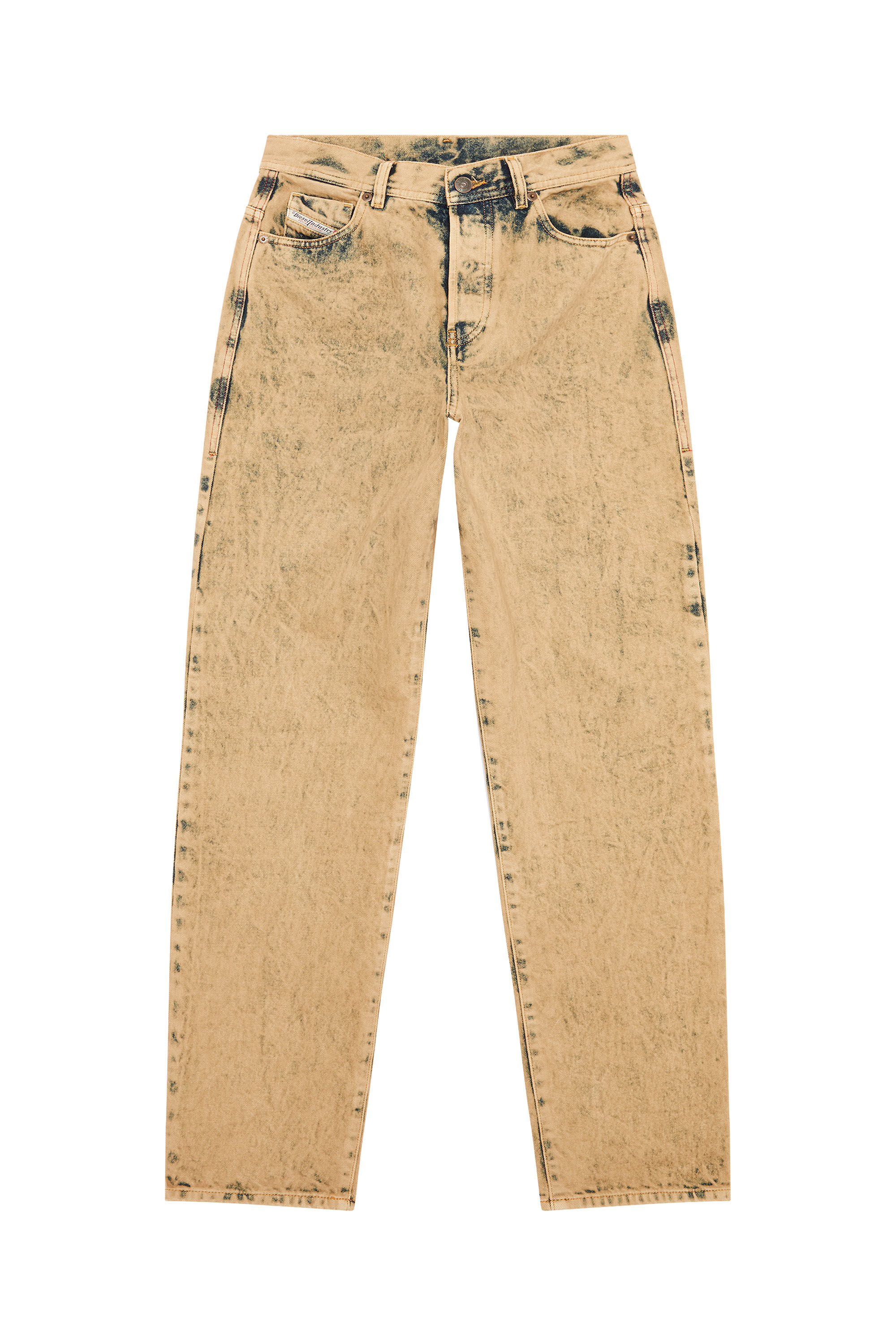 Diesel - 1956 D-Tulip 09F22 Straight Jeans, Light Brown - Image 2