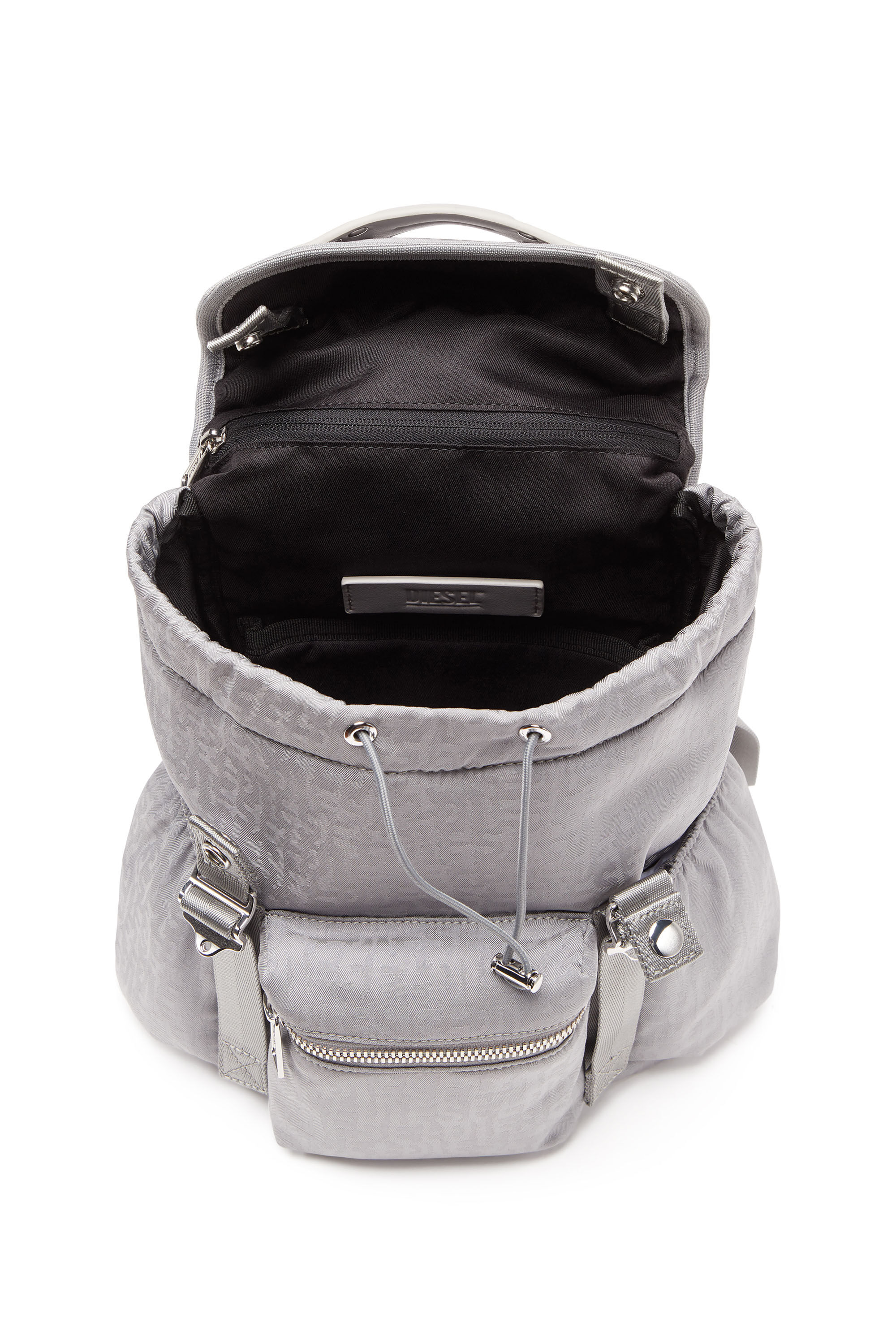 Women s Nylon Mono Backpack S X Backpack in jacquard monogram