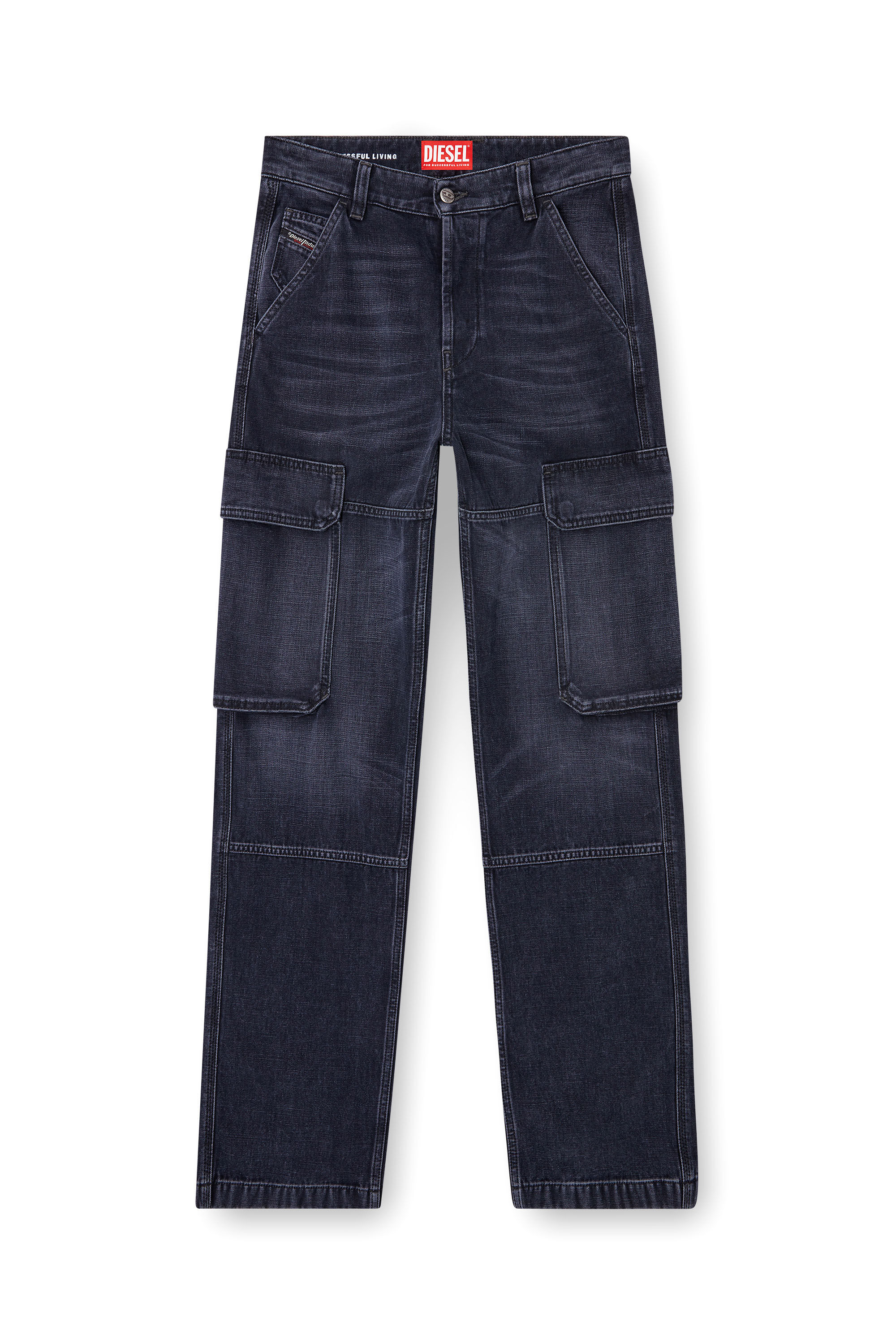 Diesel - Woman's Regular Jeans D-Pot 007Z9, Black/Dark grey - 2