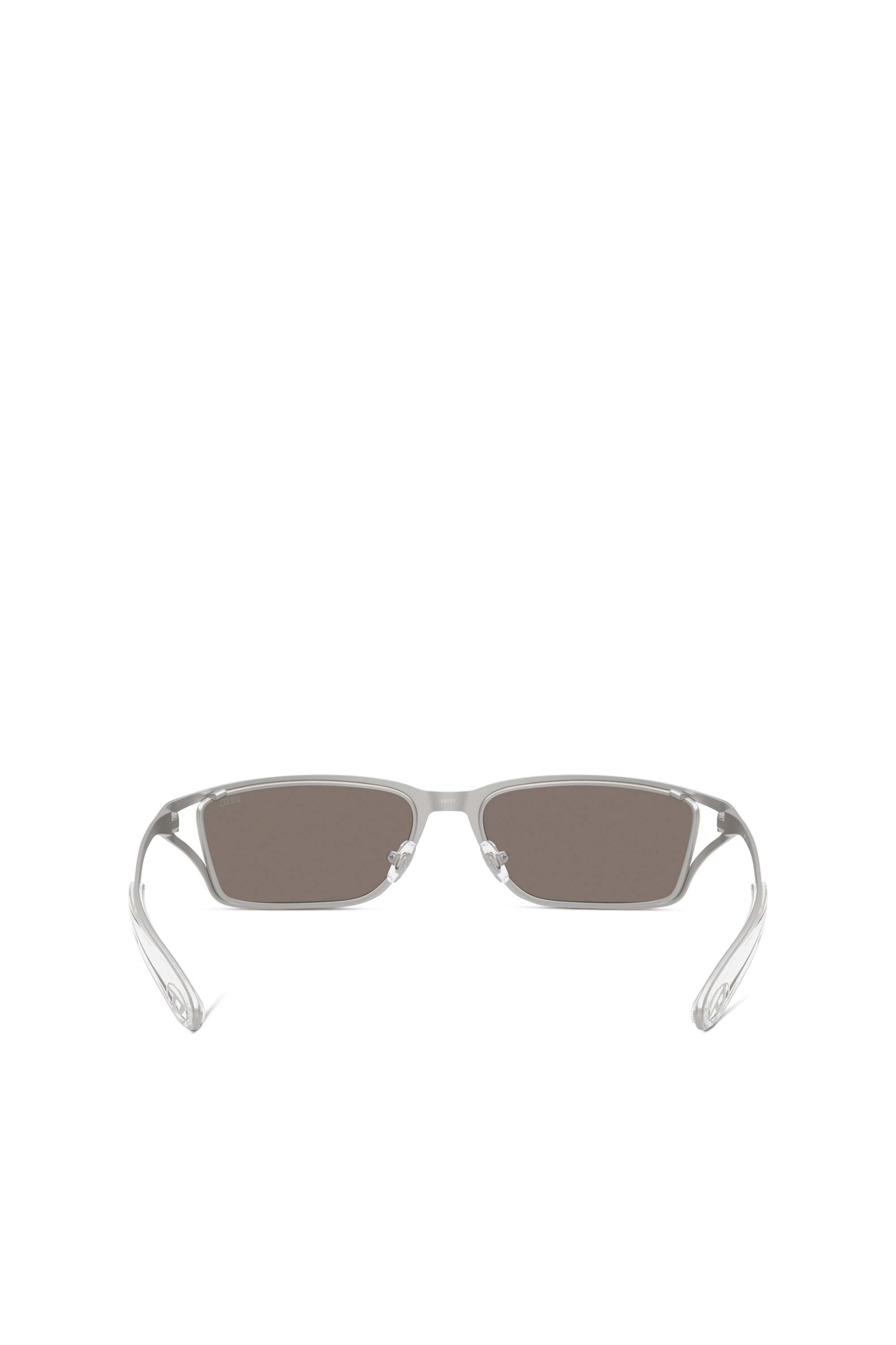 Diesel - 0DL1015, Unisex's Rectangle sunglasses in Grey - 3