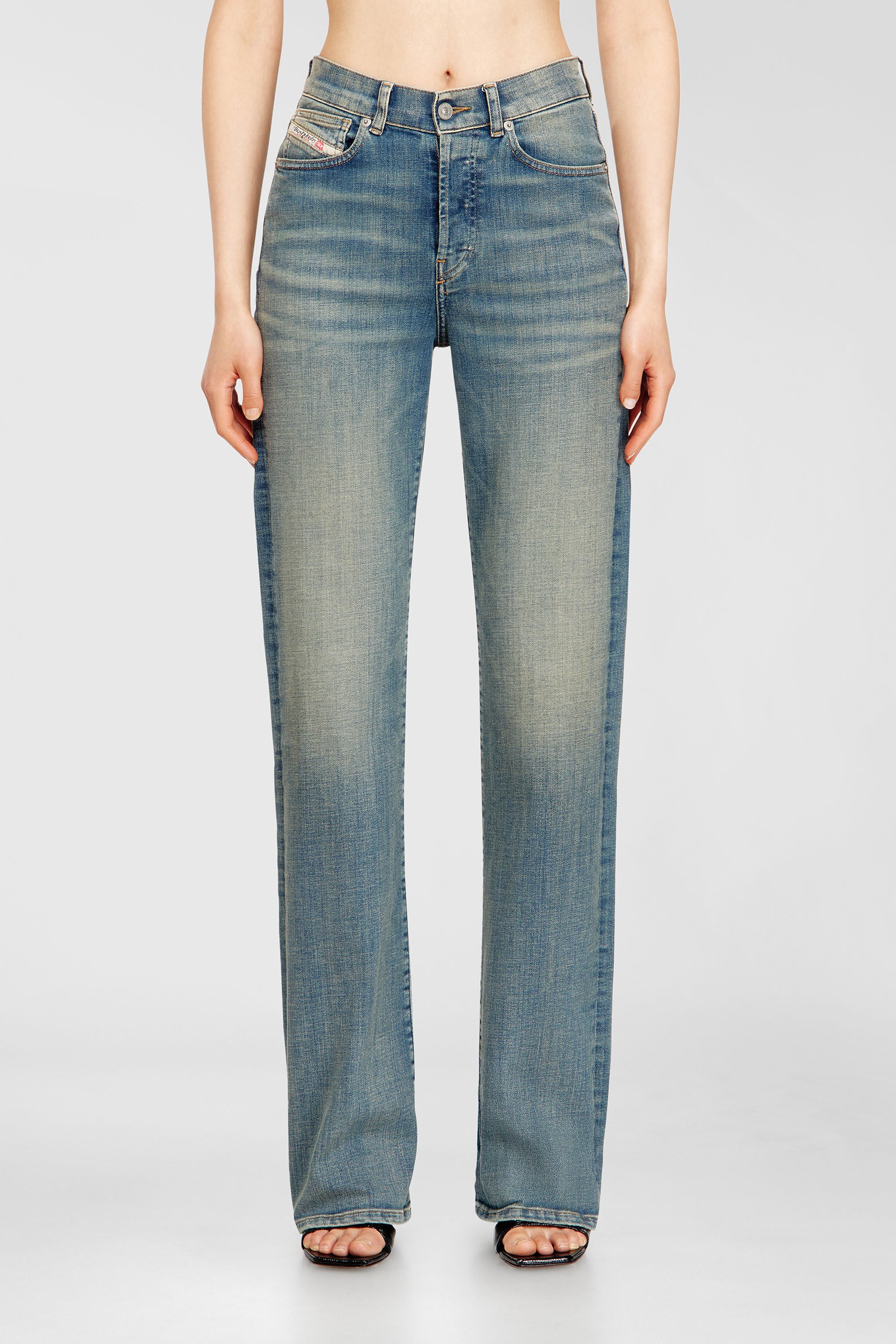 Diesel - Woman's Regular Jeans 1971 D-Sent 09N32, Medium blue - 2