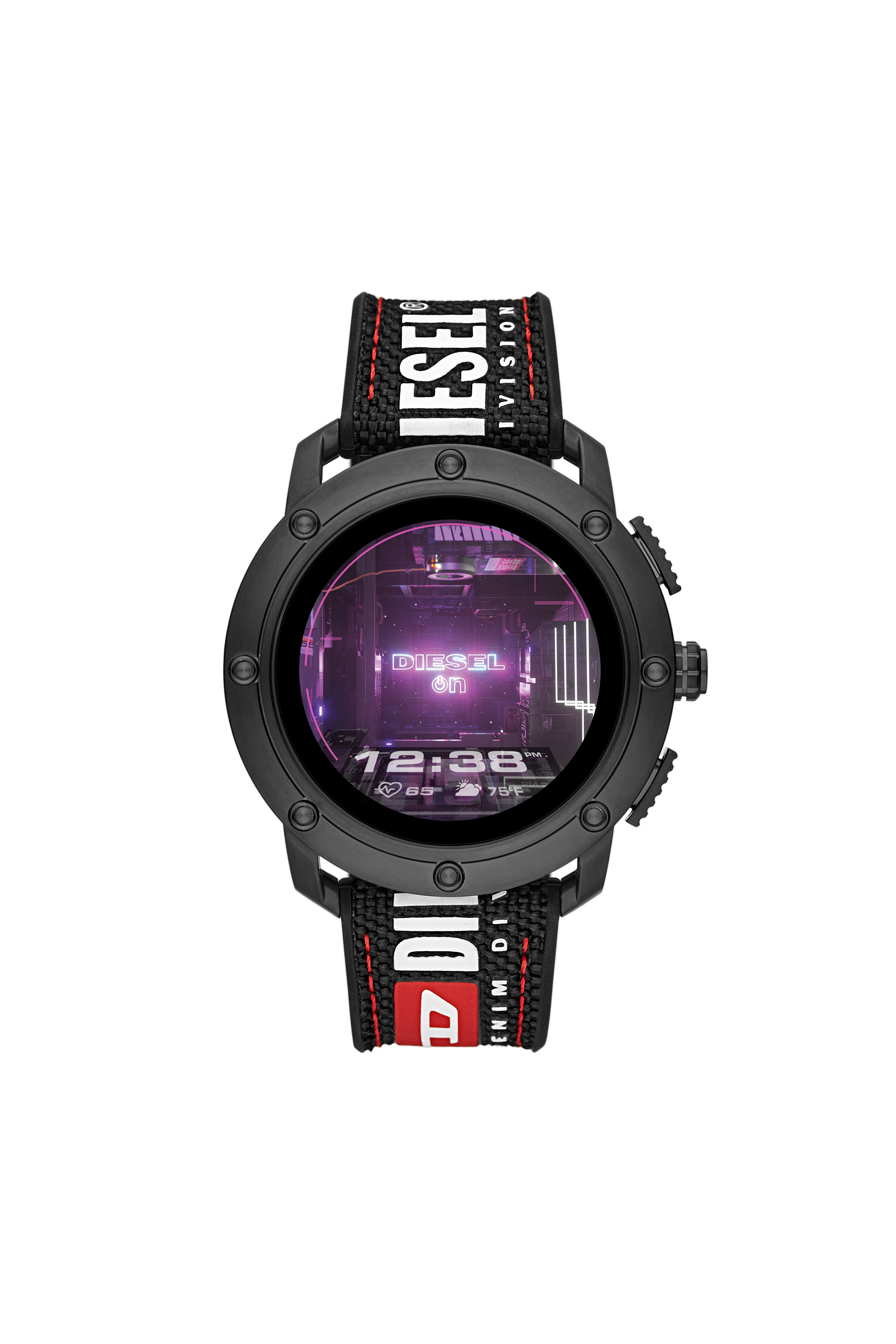 DT2022 Man Diesel On Axial Smartwatch Black Nylon Diesel