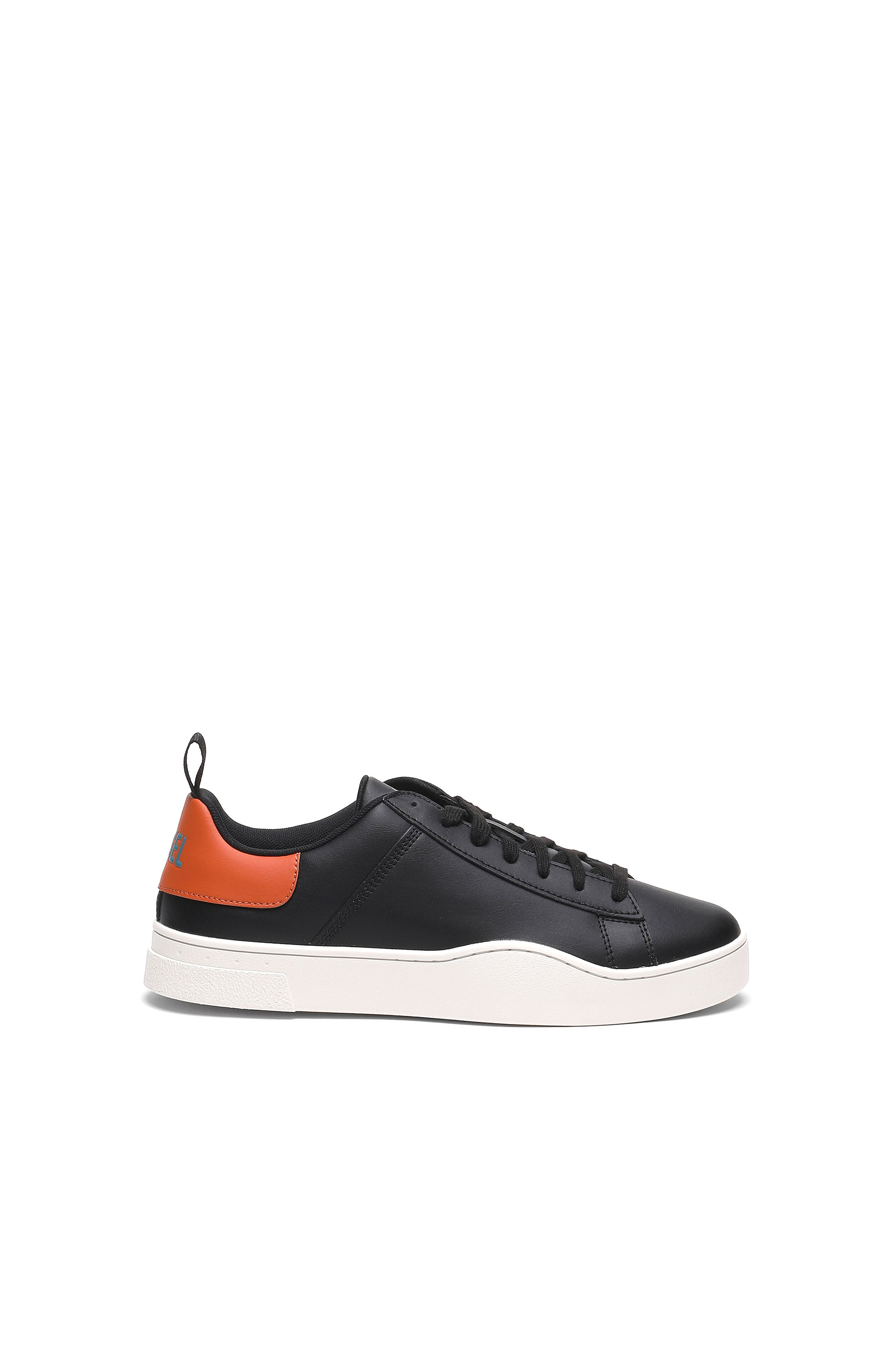 S-CLEVER LOW LACE, Black/Orange - Sneakers