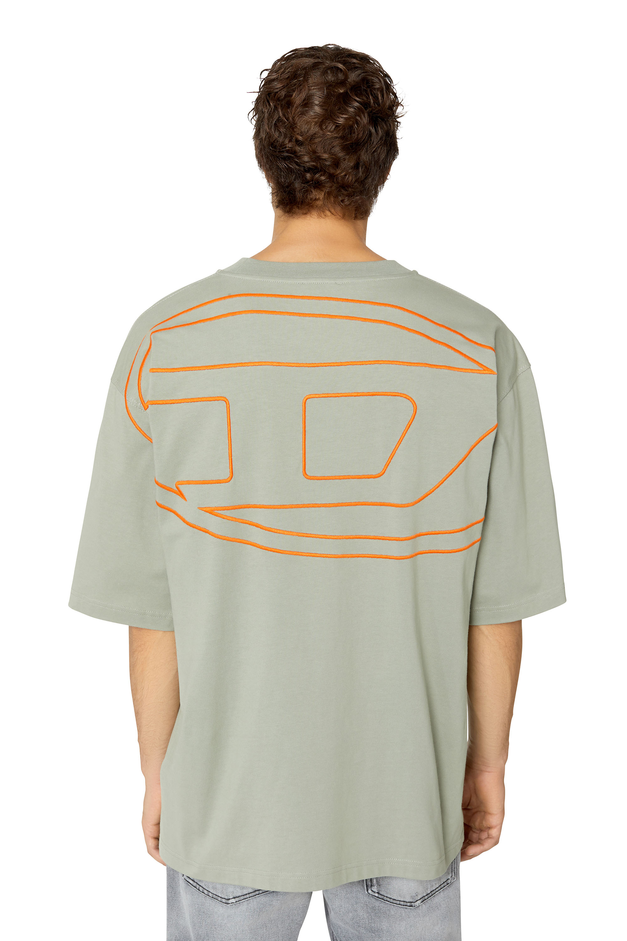 Diesel - T-BOGGY-MEGOVAL, Light Grey - Image 1
