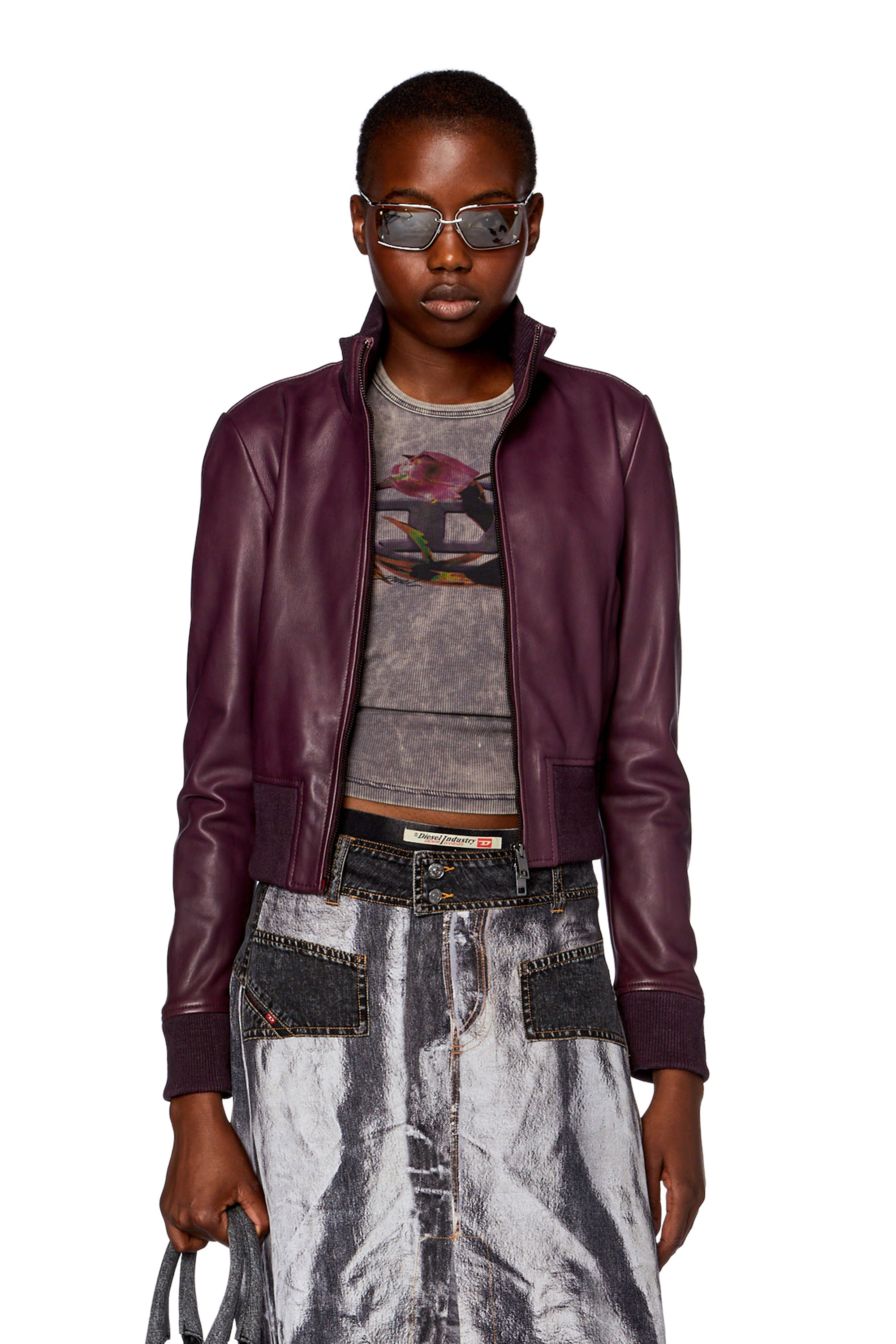 Diesel - L-HUNG, Dark Violet - Image 1
