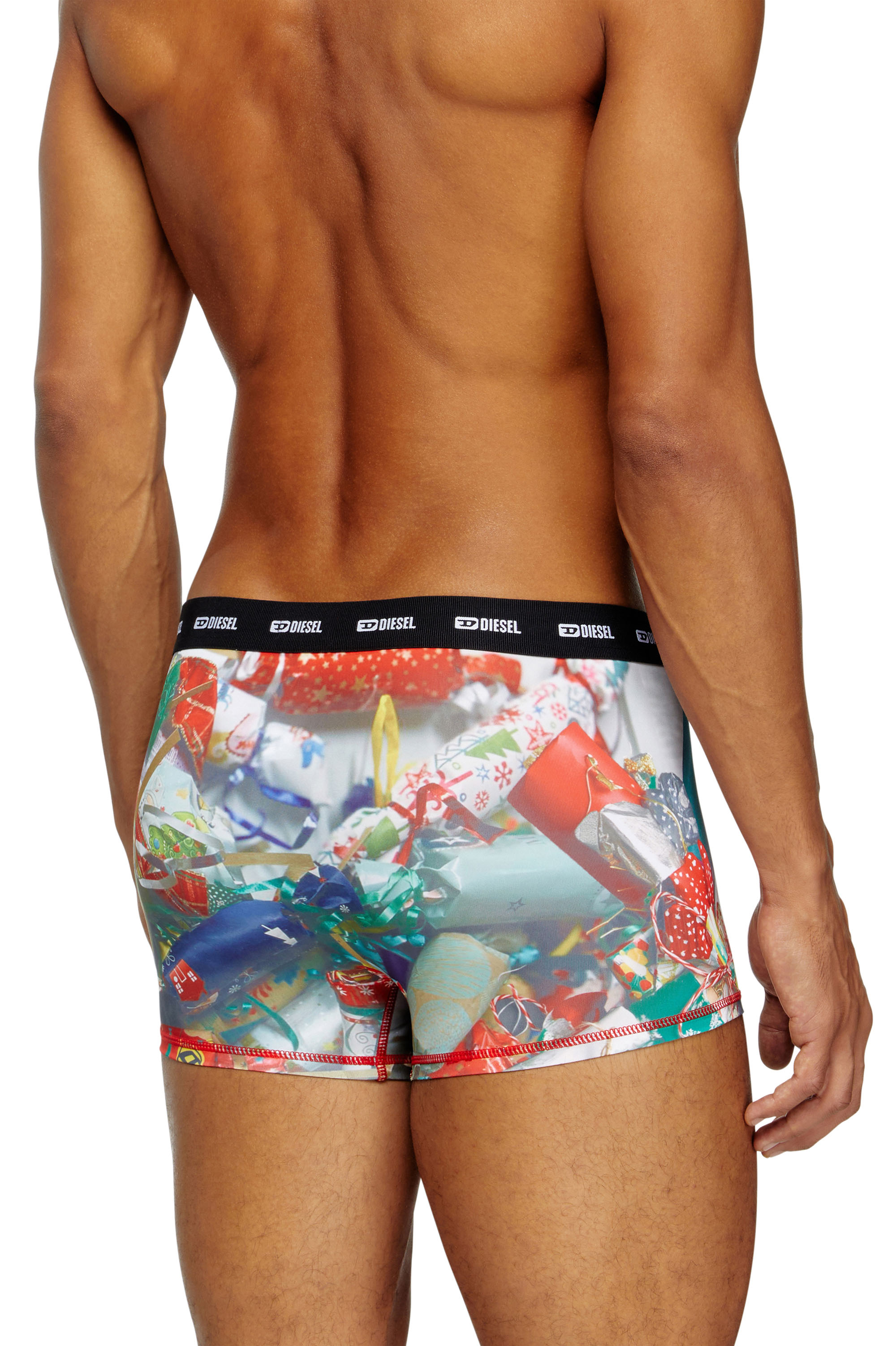 Diesel - DAMIEN-UTLT, Man's Stretch boxers with all-over print in Multicolor - 4