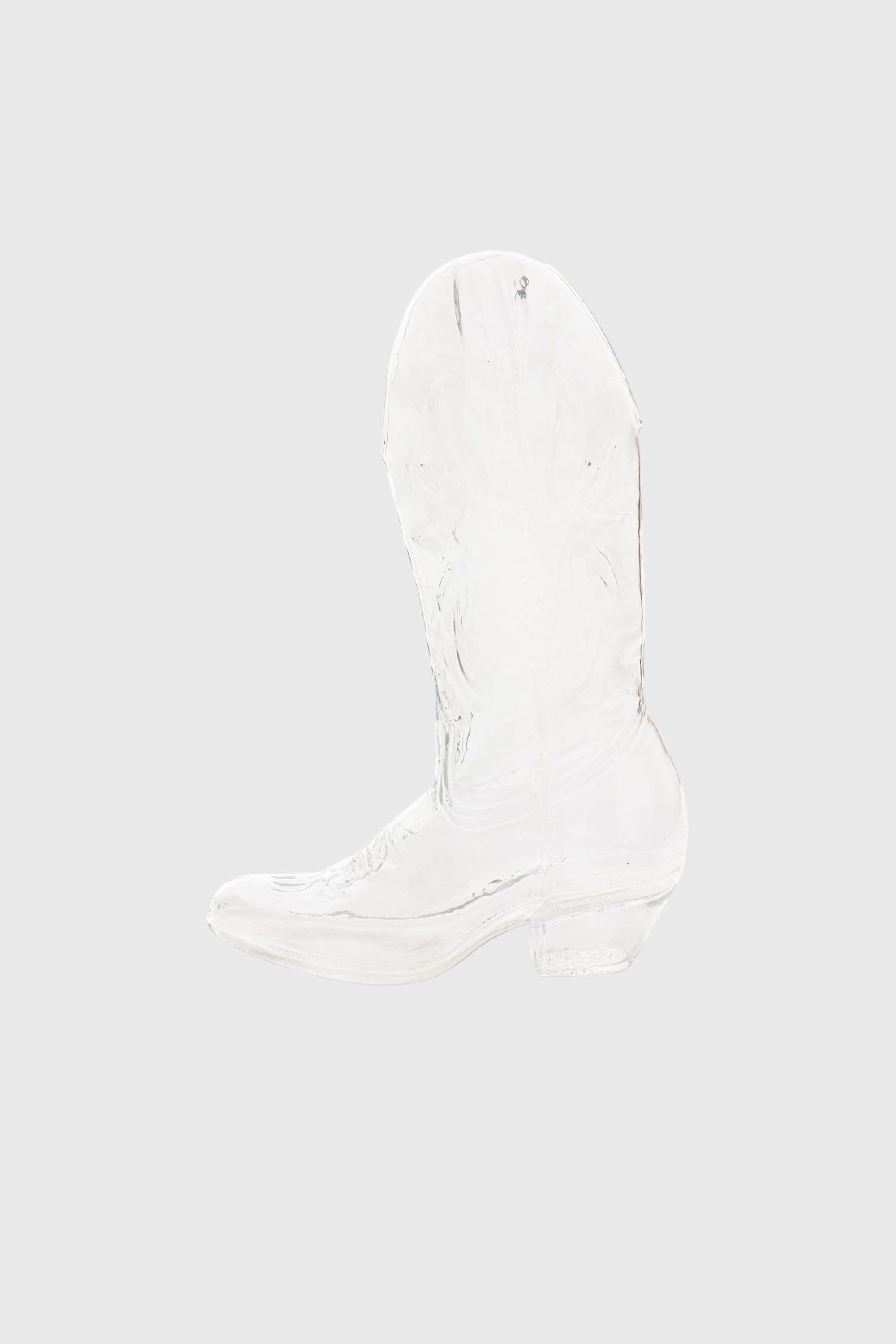 Diesel - 10064 GLASS VASE CRYSTALBOOTIE CM.24X8 H, Unisex's Glass vase in White - 4