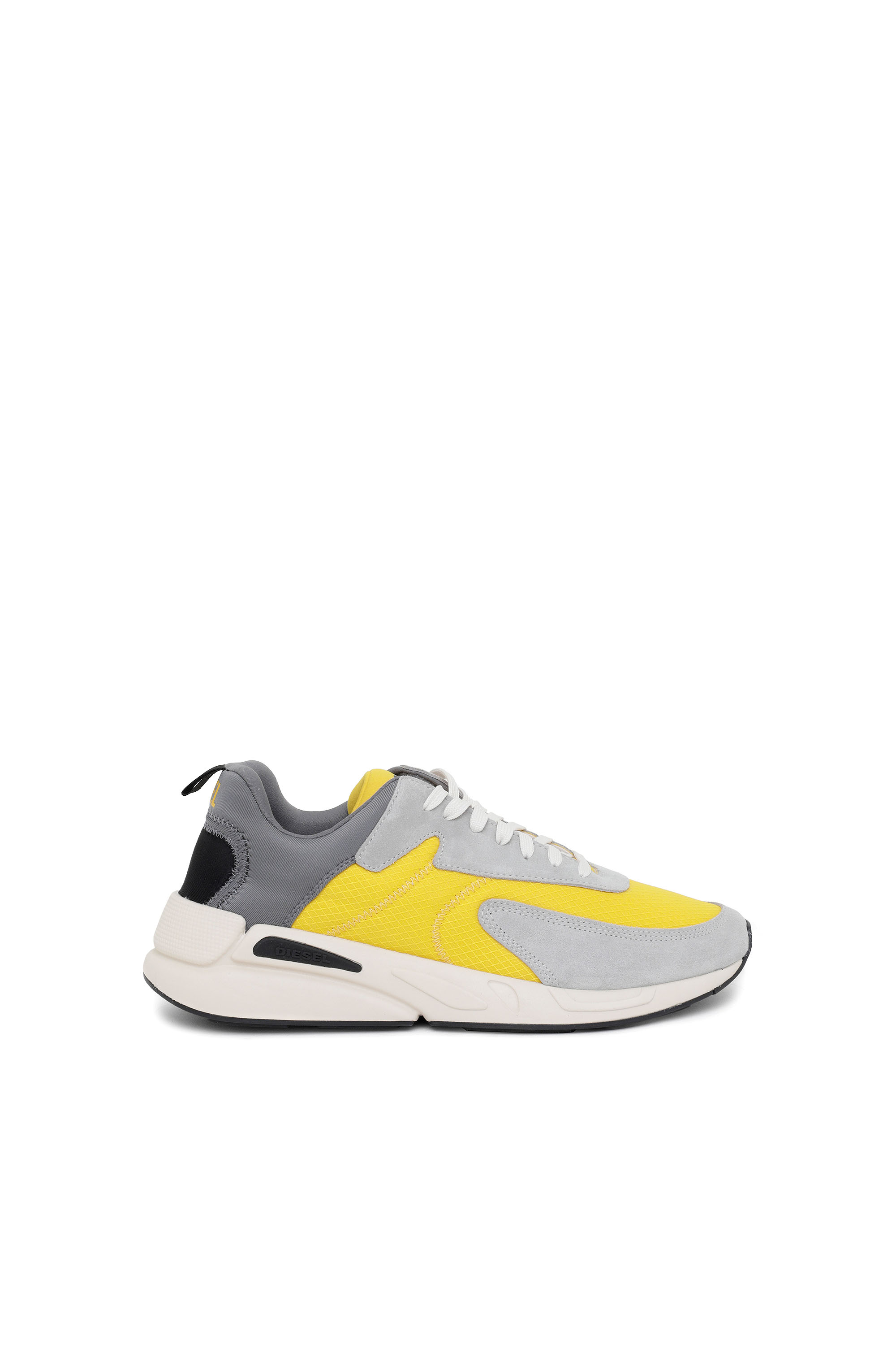 S-SERENDIPITY LOW CU, Grey/Yellow - Sneakers