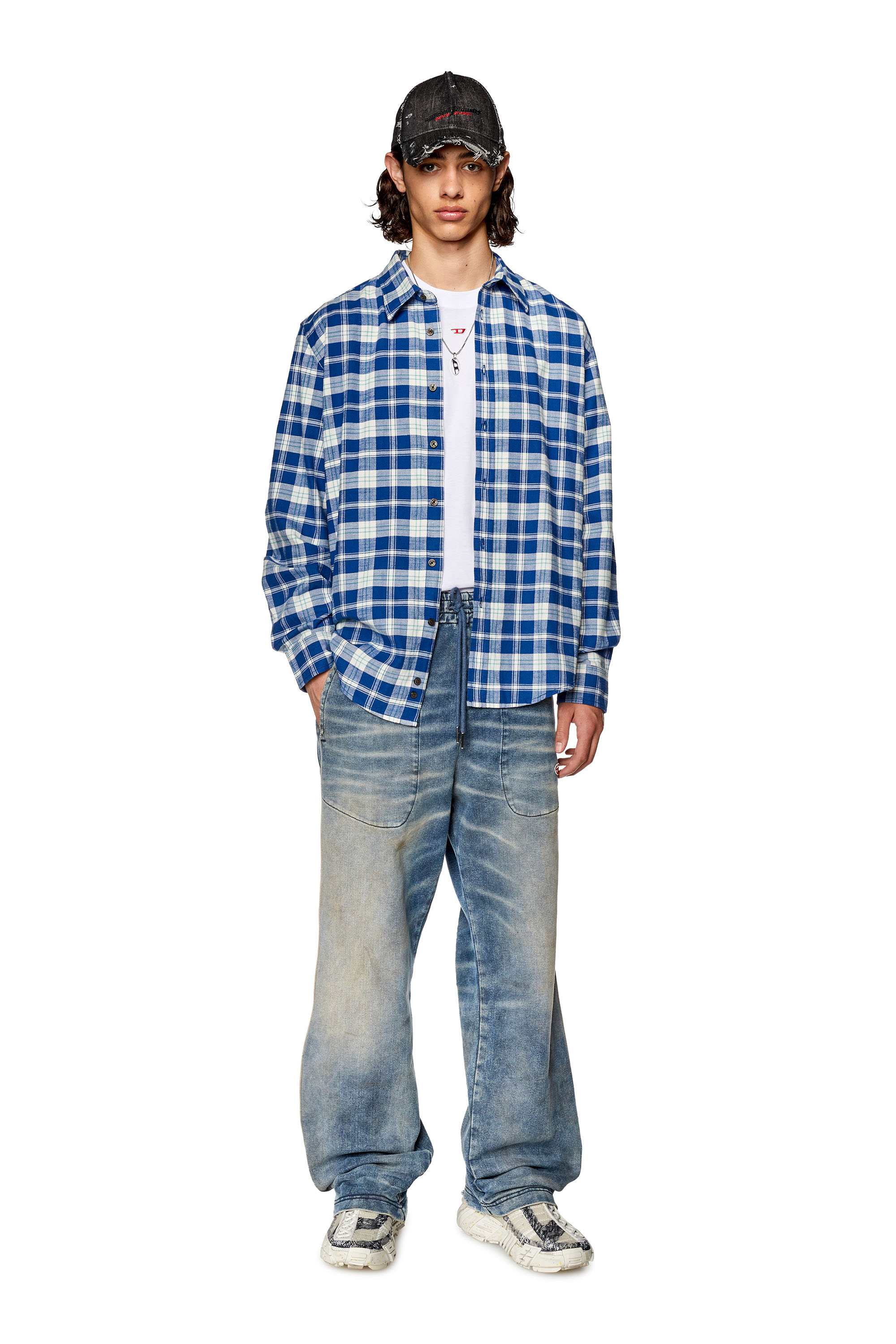 Diesel - S-UMBE-CHECK-NW, Blue/White - Image 2