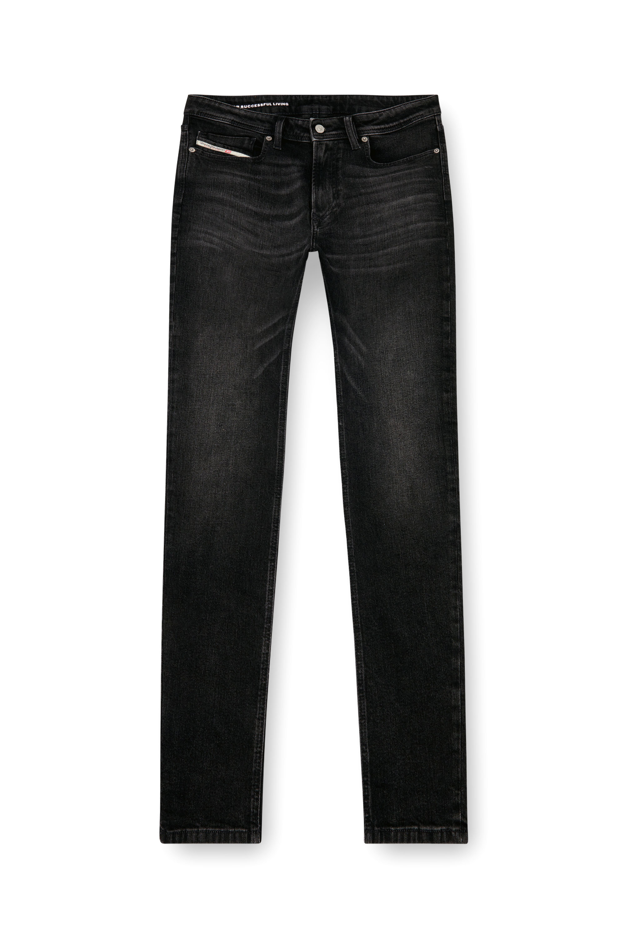 Diesel - Man's Skinny Jeans 1979 Sleenker 0GRDA, Black/Dark grey - 3