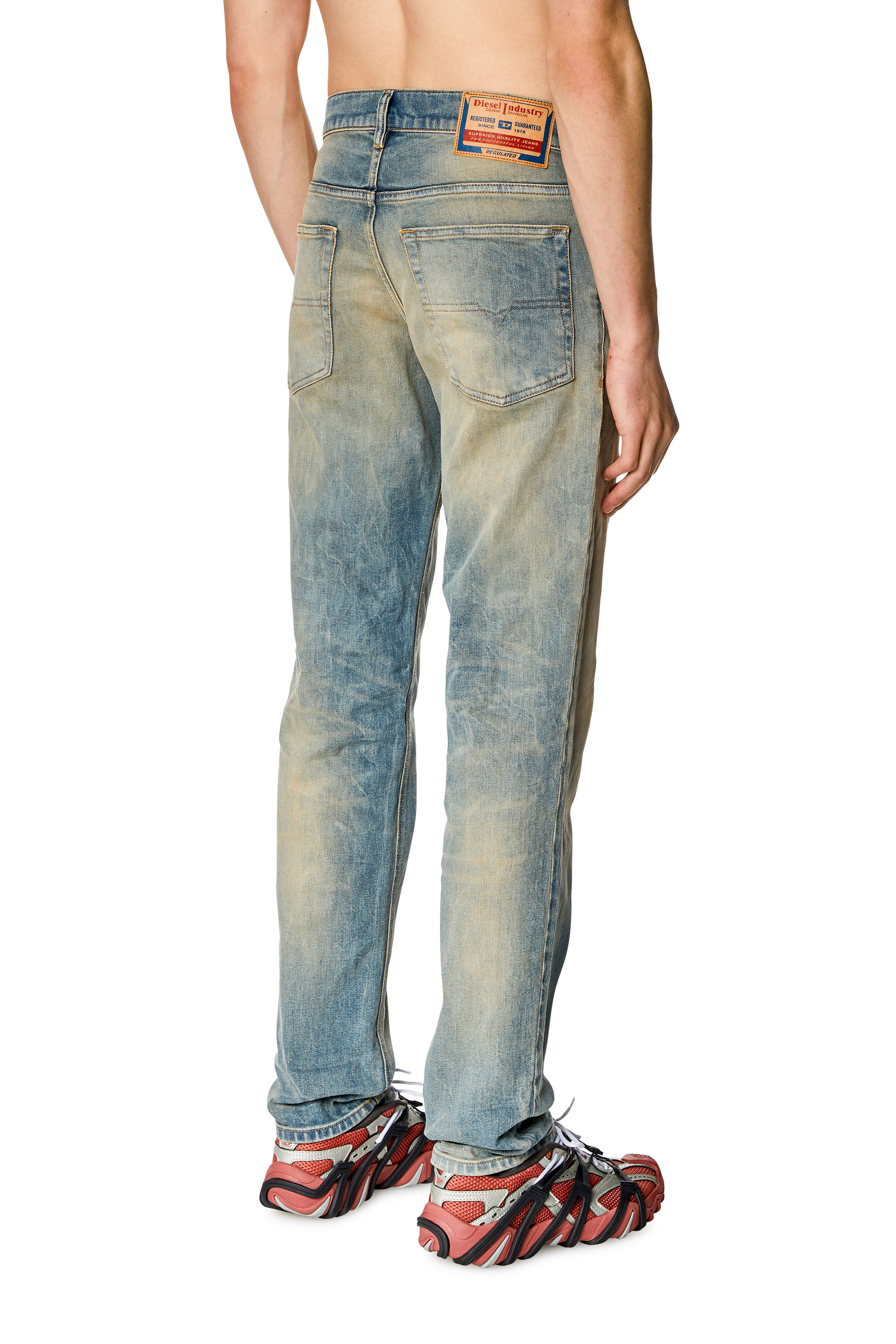 Diesel - Tapered Jeans 2023 D-Finitive 09H78, Medium blue - Image 4
