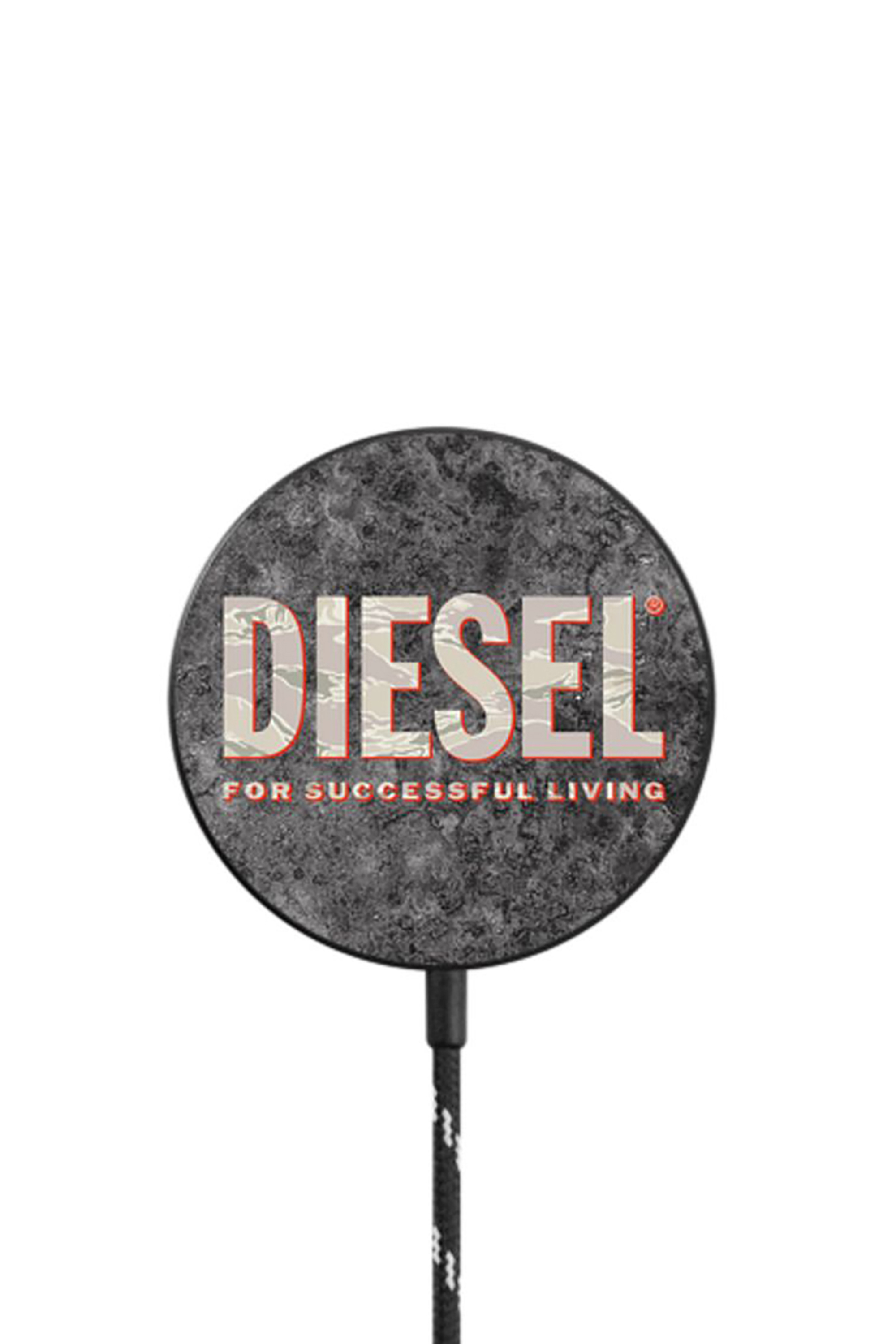 Diesel - 60357 CASETIFY CHARGER, Unisex's Wireless Charger in Brown/White - 1