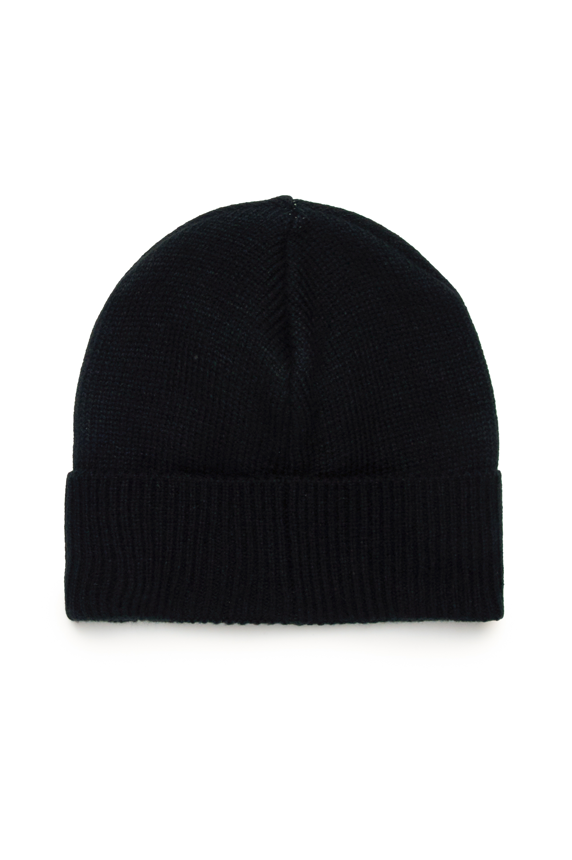 Diesel - FDINLAY, Unisex's Beanie with Oval D logo in Black - 2