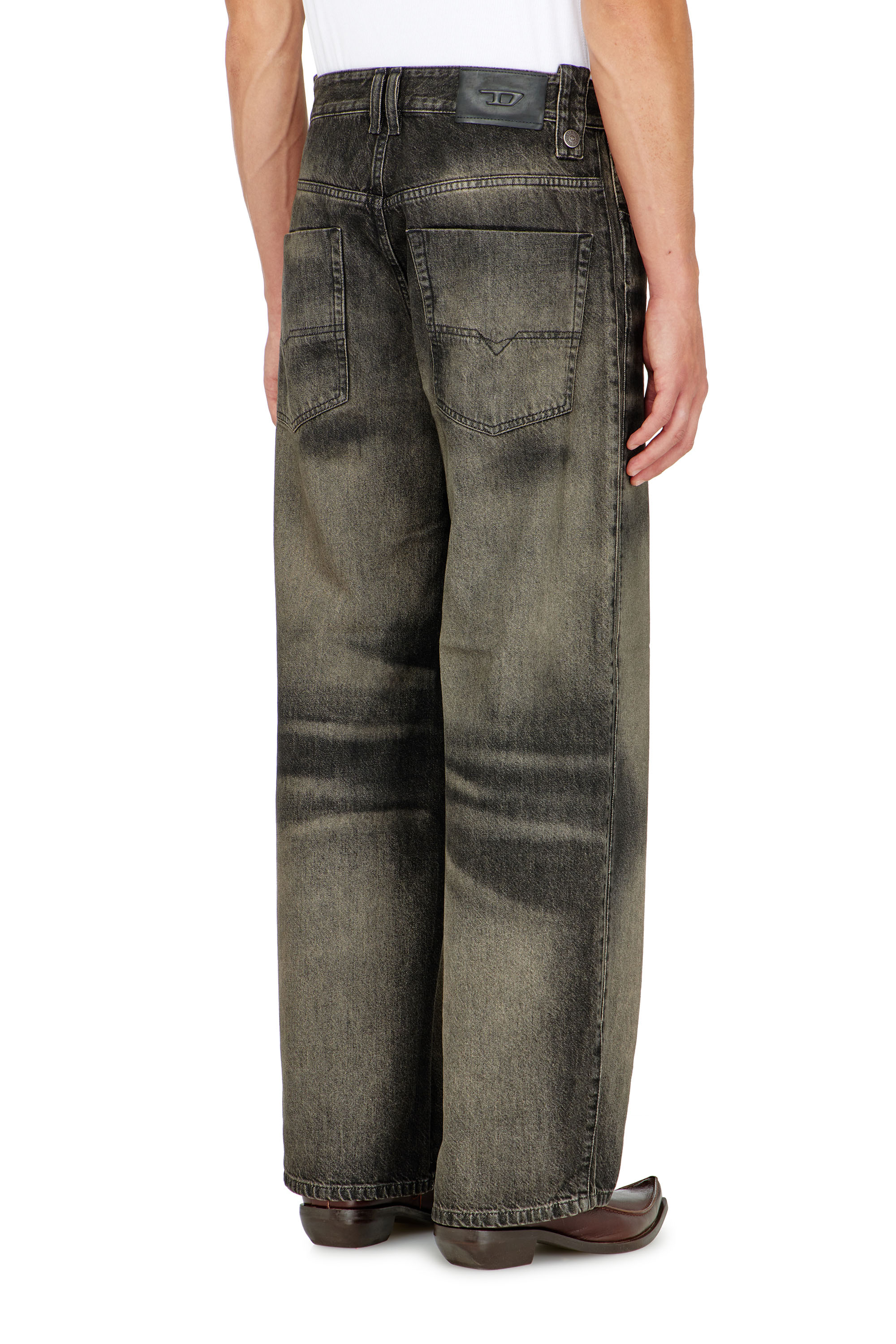 Diesel - Unisex's Relaxed Jeans 1982 D-Hakou 09R33, Black/Dark grey - 5