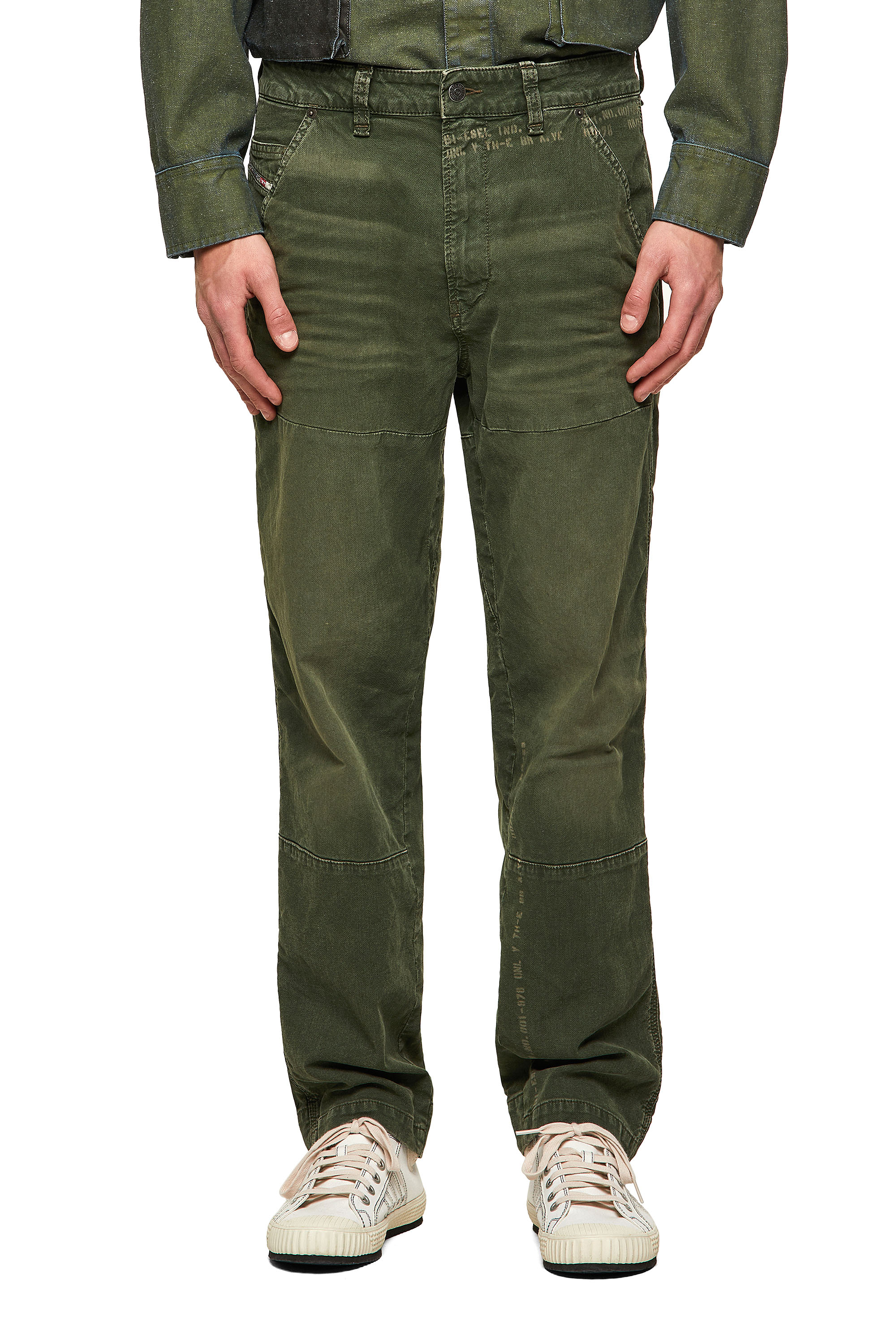 D-Azerr JoggJeans® 069WH, Military Green - Jeans