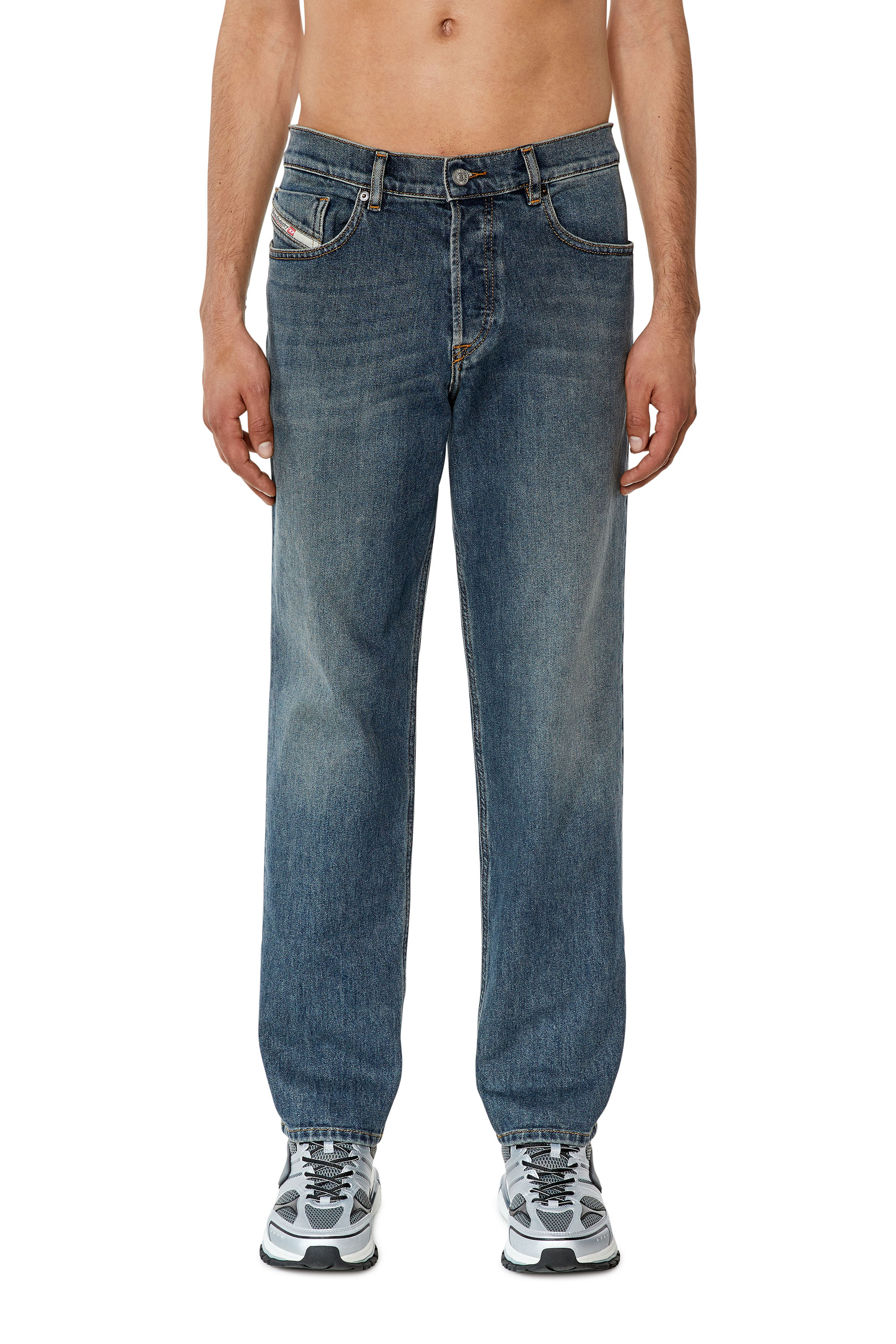 Diesel - Tapered Jeans 2023 D-Finitive 09F74, Medium blue - Image 1