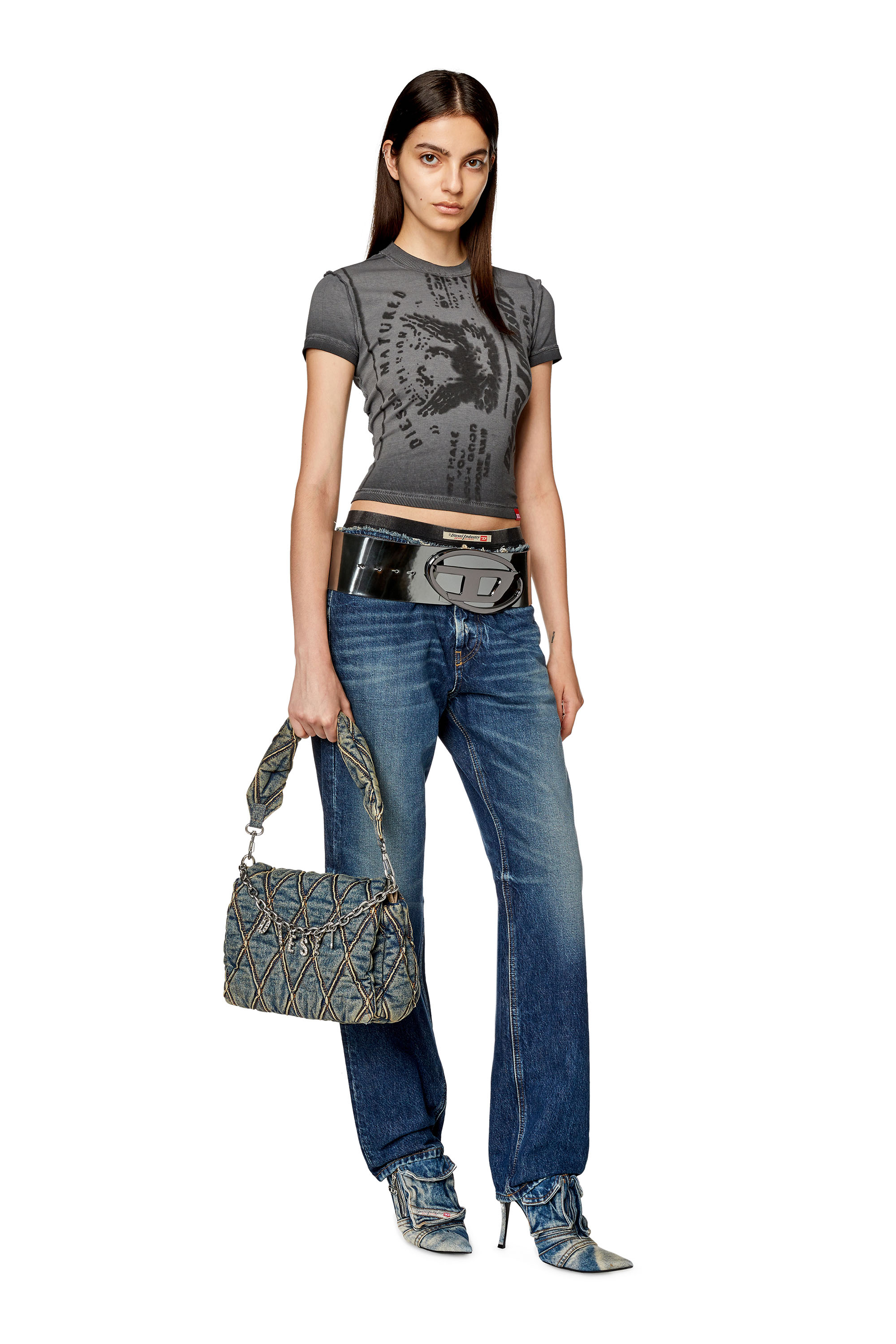 Diesel - Straight Jeans D-Ark 09G92, Dark Blue - Image 4