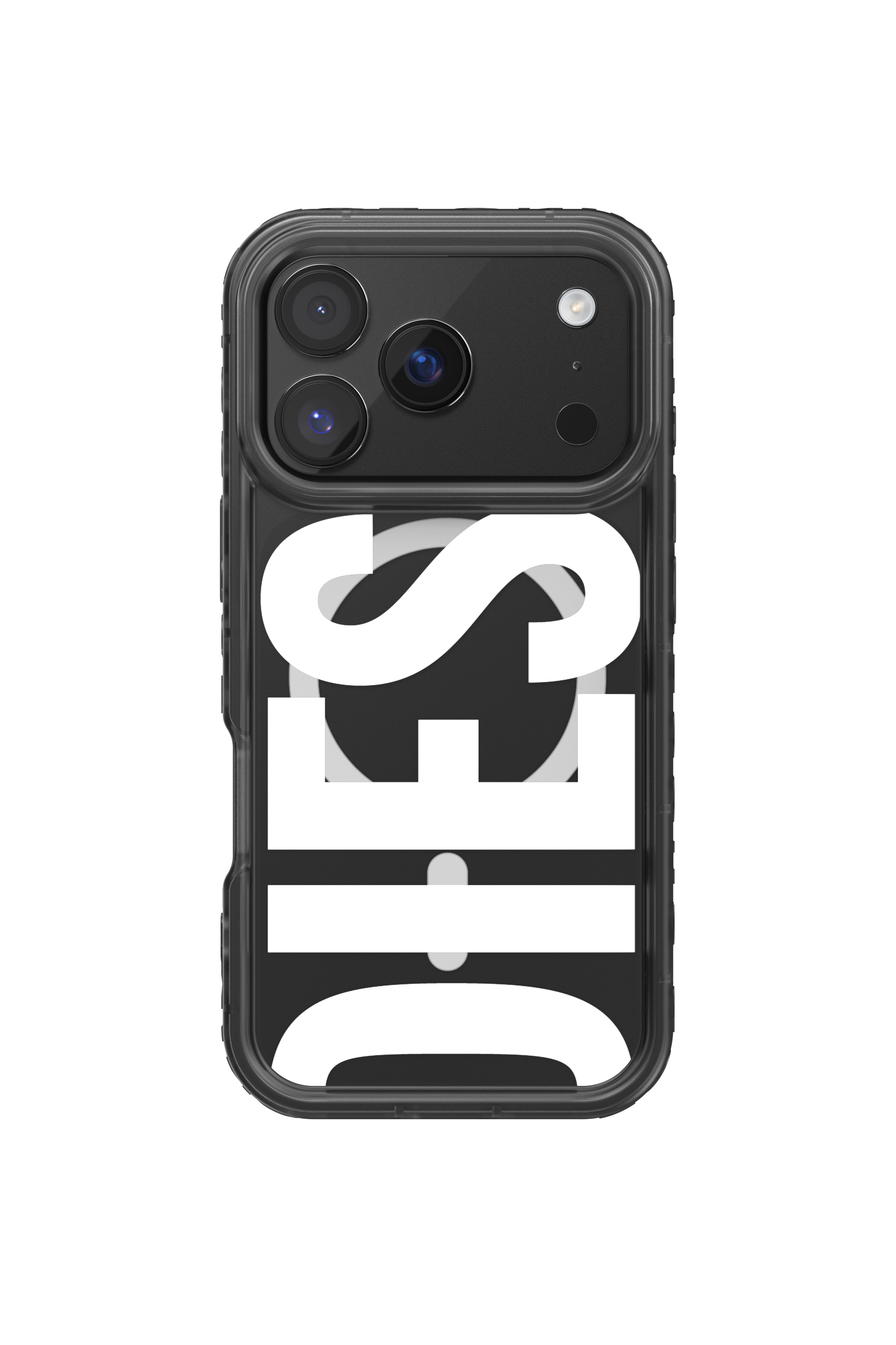 Diesel - 60437 MOULDED CASE, Unisex's Biscotto bumper case with magsafe for iPhone 17 Pro in Black - 2