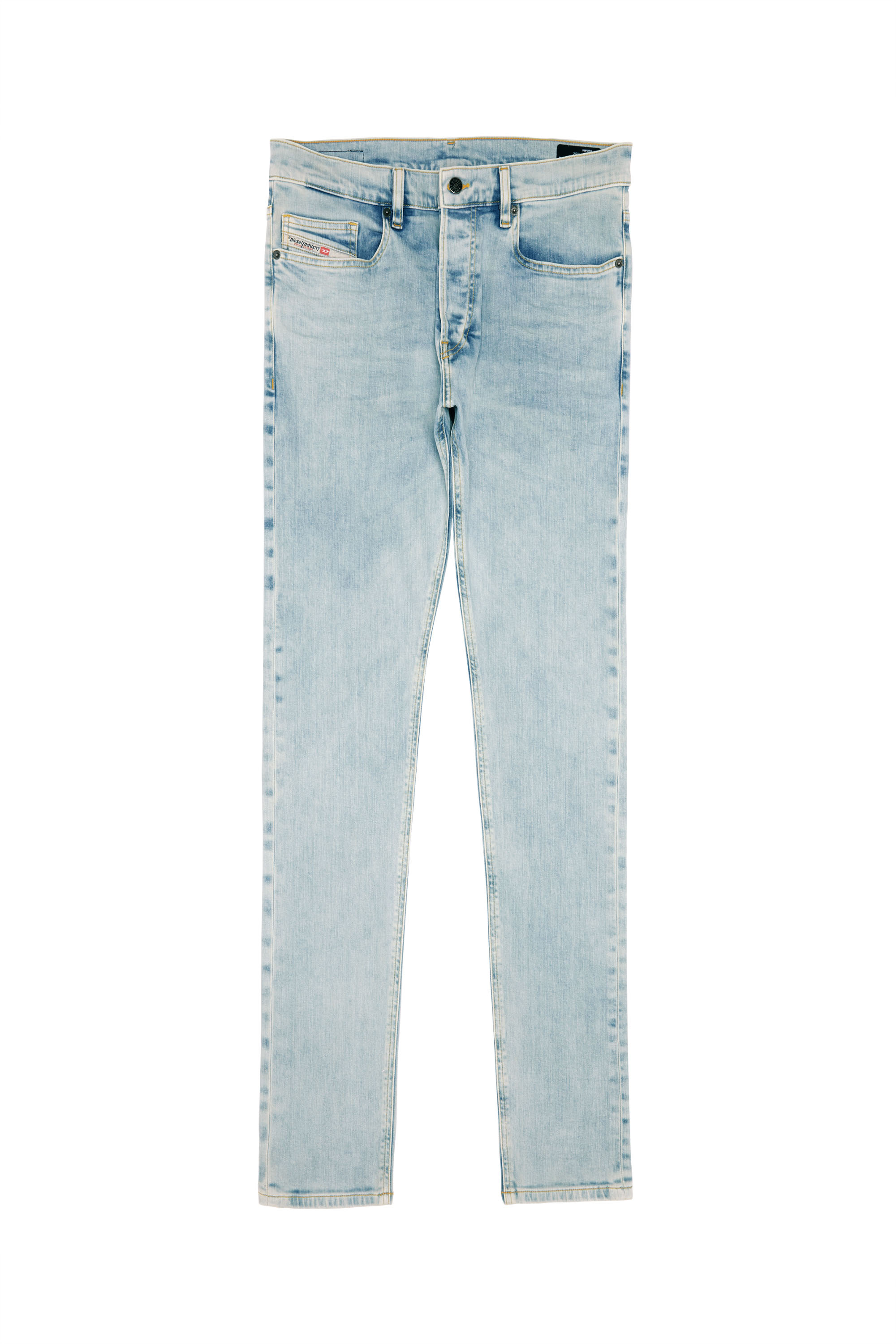 Diesel - D-Luster 0GDAM Slim Jeans, Light Blue - Image 6