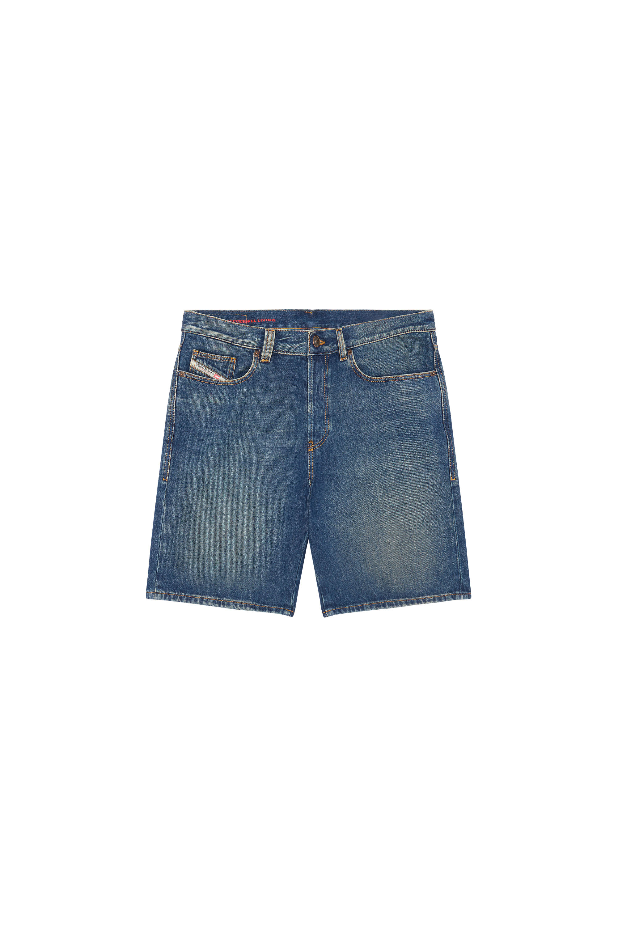 REGULAR-SHORT, Medium blue - Shorts