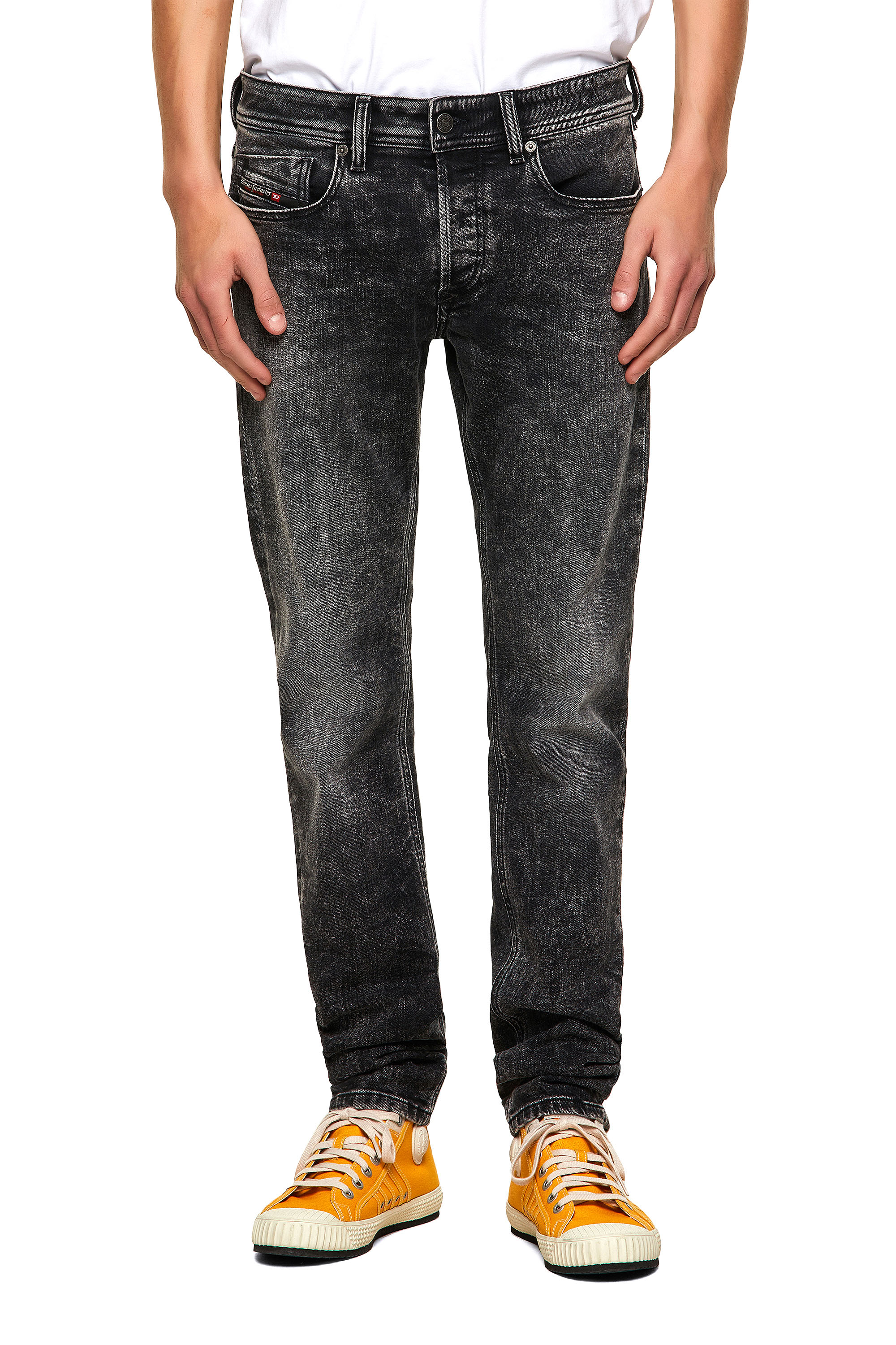 Sleenker 09A17, Black/Dark grey - Jeans