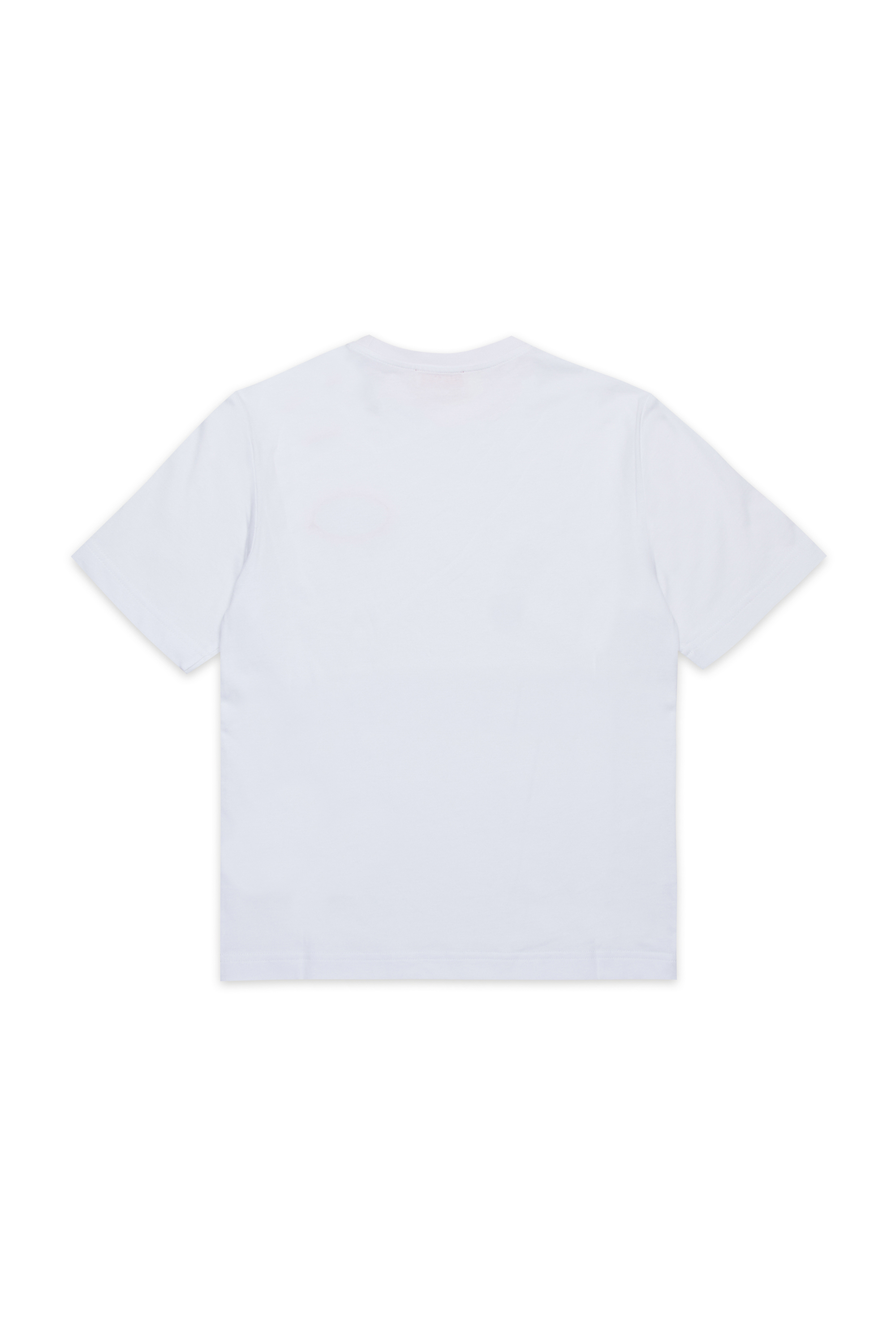 Diesel - TPATCH OVER, Man's Cotton T-shirt with patch in White - 2