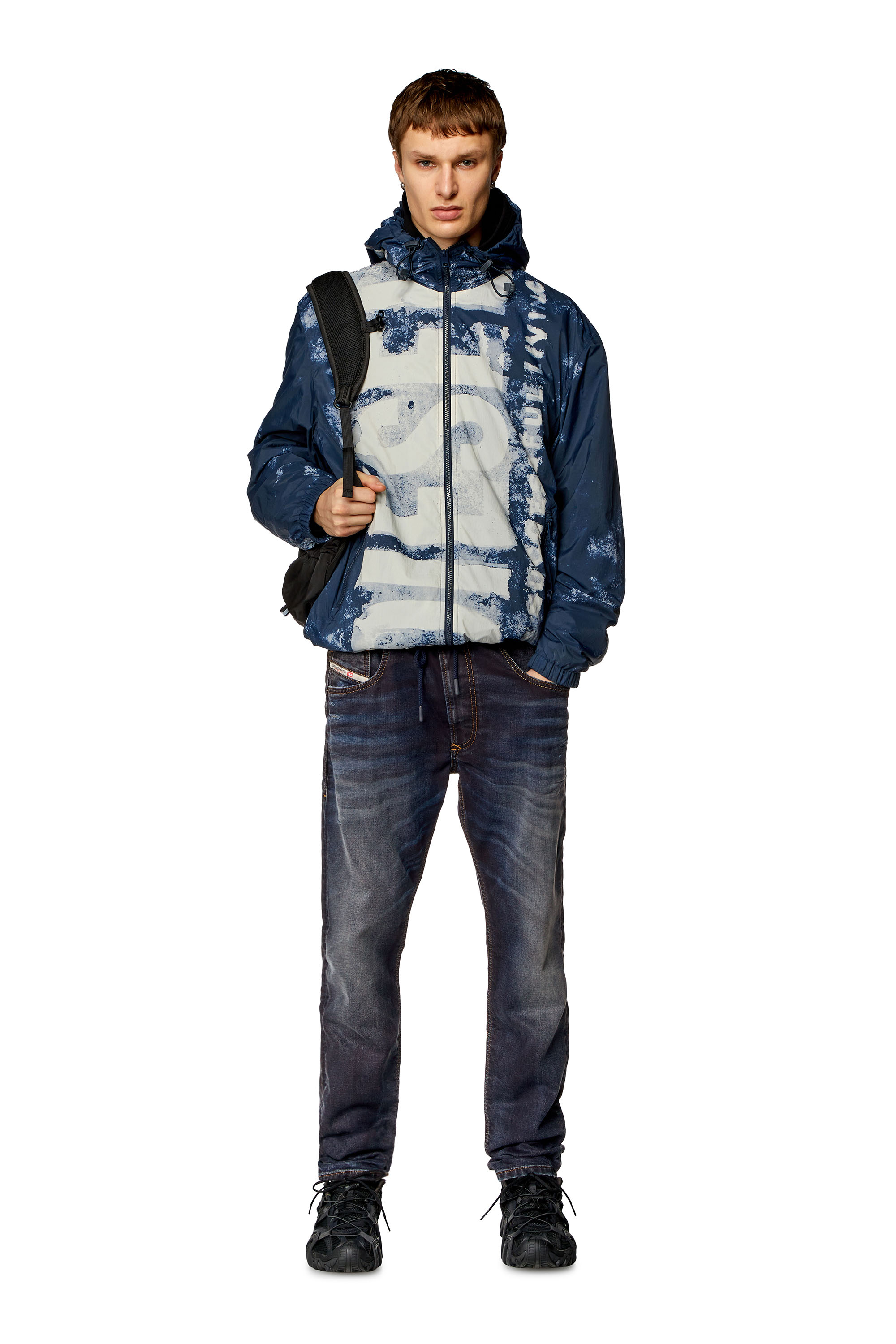 Diesel - Tapered 2030 D-Krooley Joggjeans® 09I18, Dark Blue - Image 4