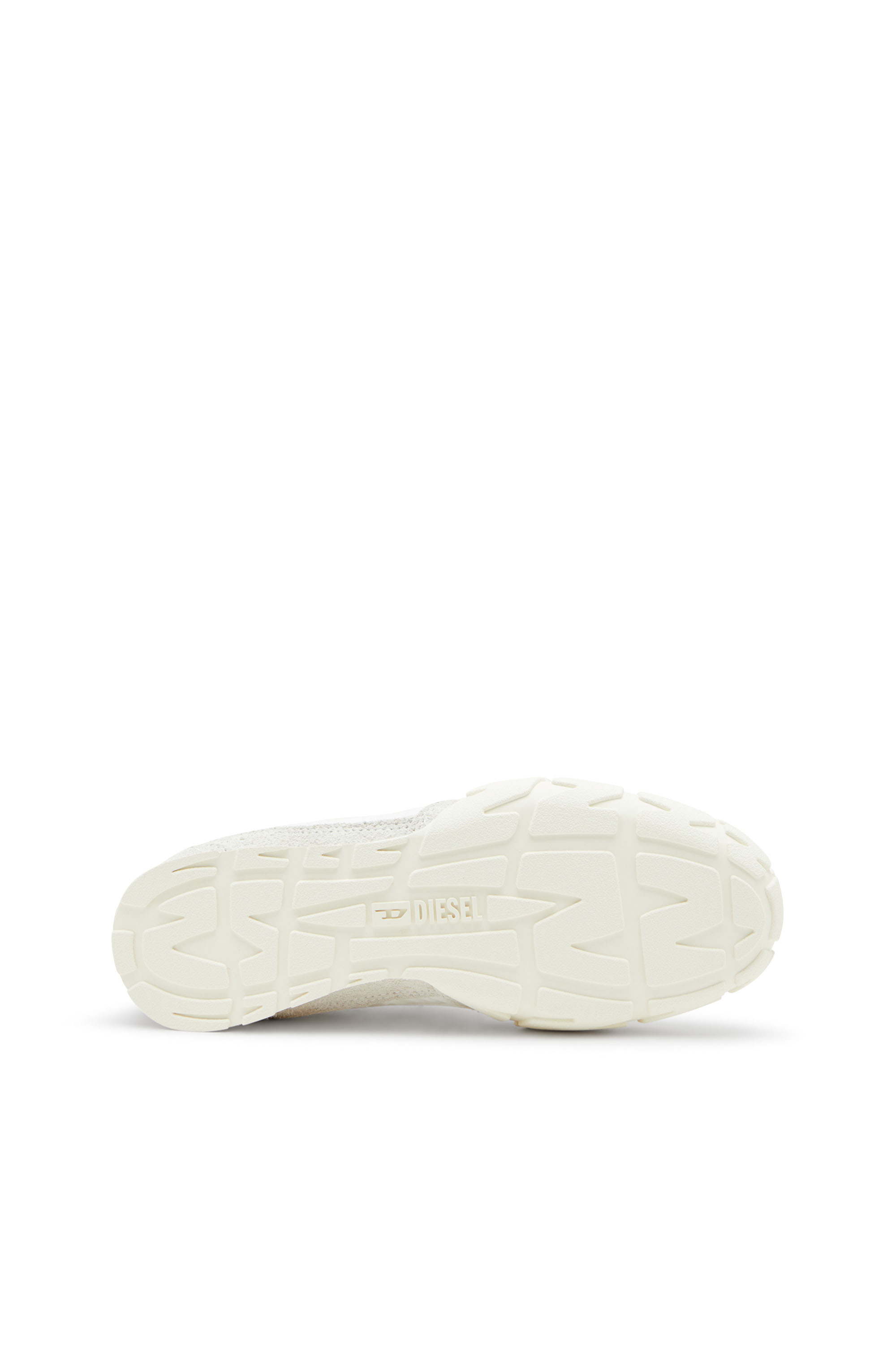 Diesel - S-PAGODHA LOW W, Woman's S-Pagodha-Sneakers in leather, suede and ripstop in White/Red - 5