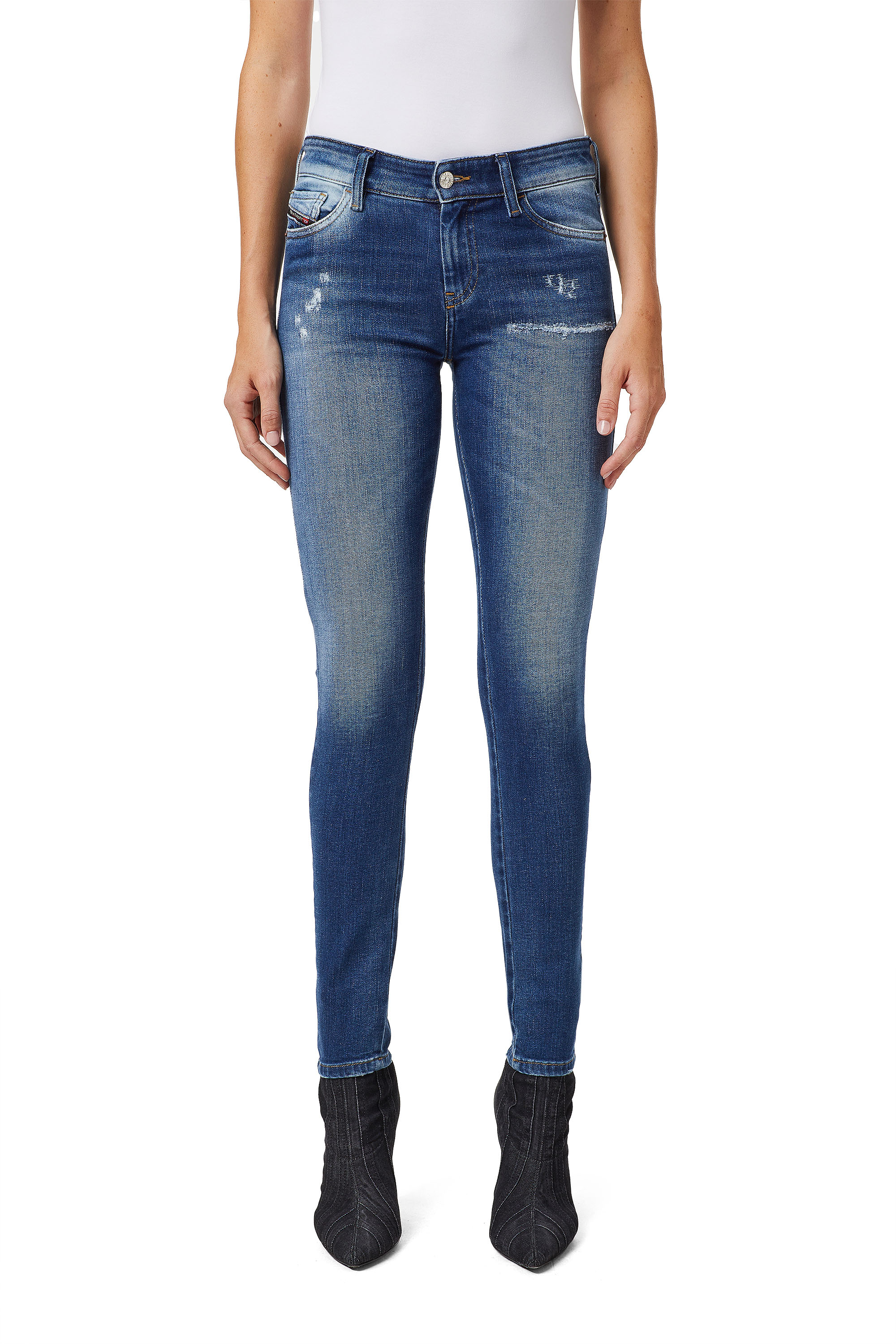 Slandy 009PU, Medium blue - Jeans