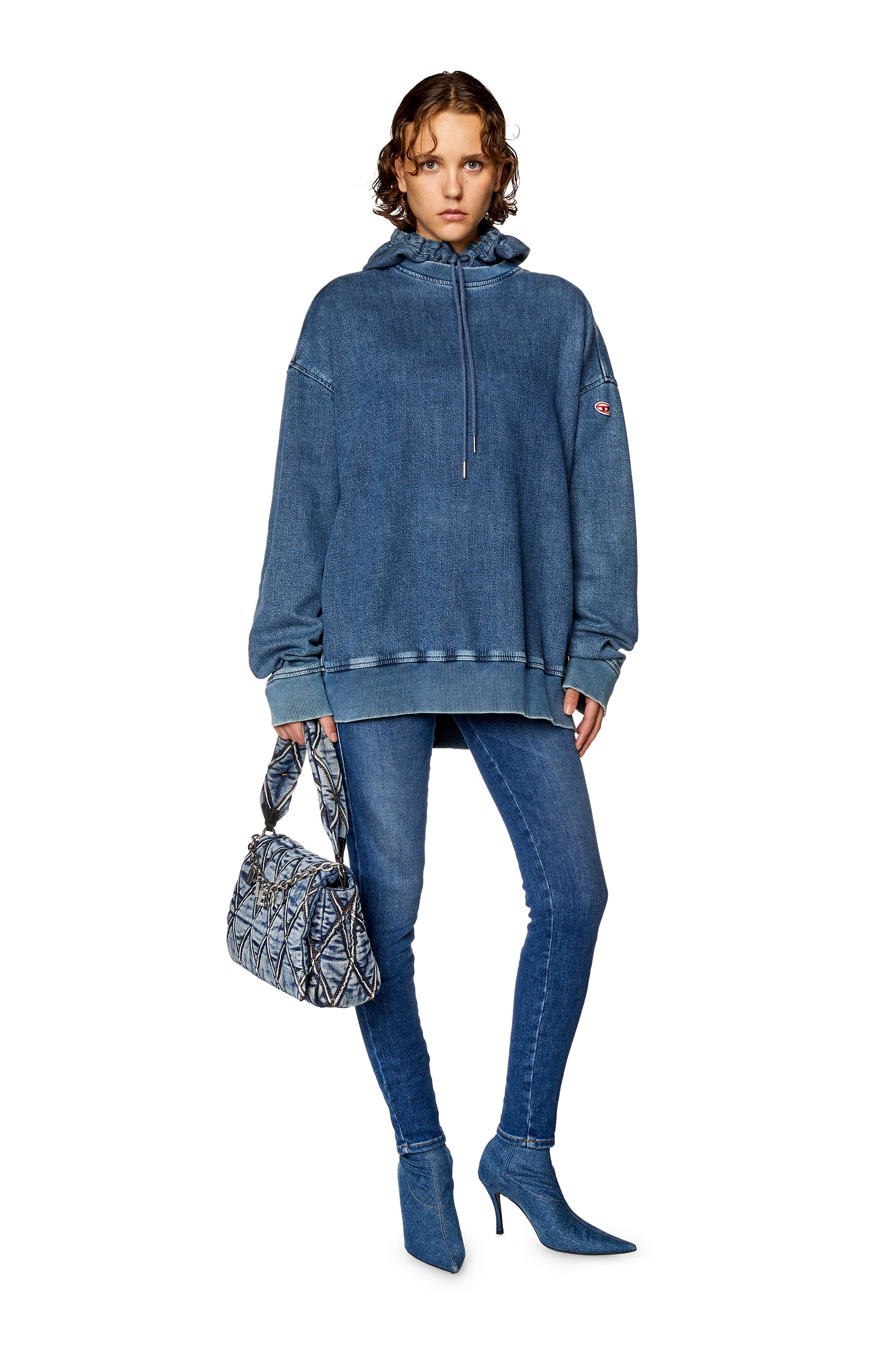 Diesel - Super skinny Jeans 2018 Slandy-Low 09F86, Medium blue - Image 4