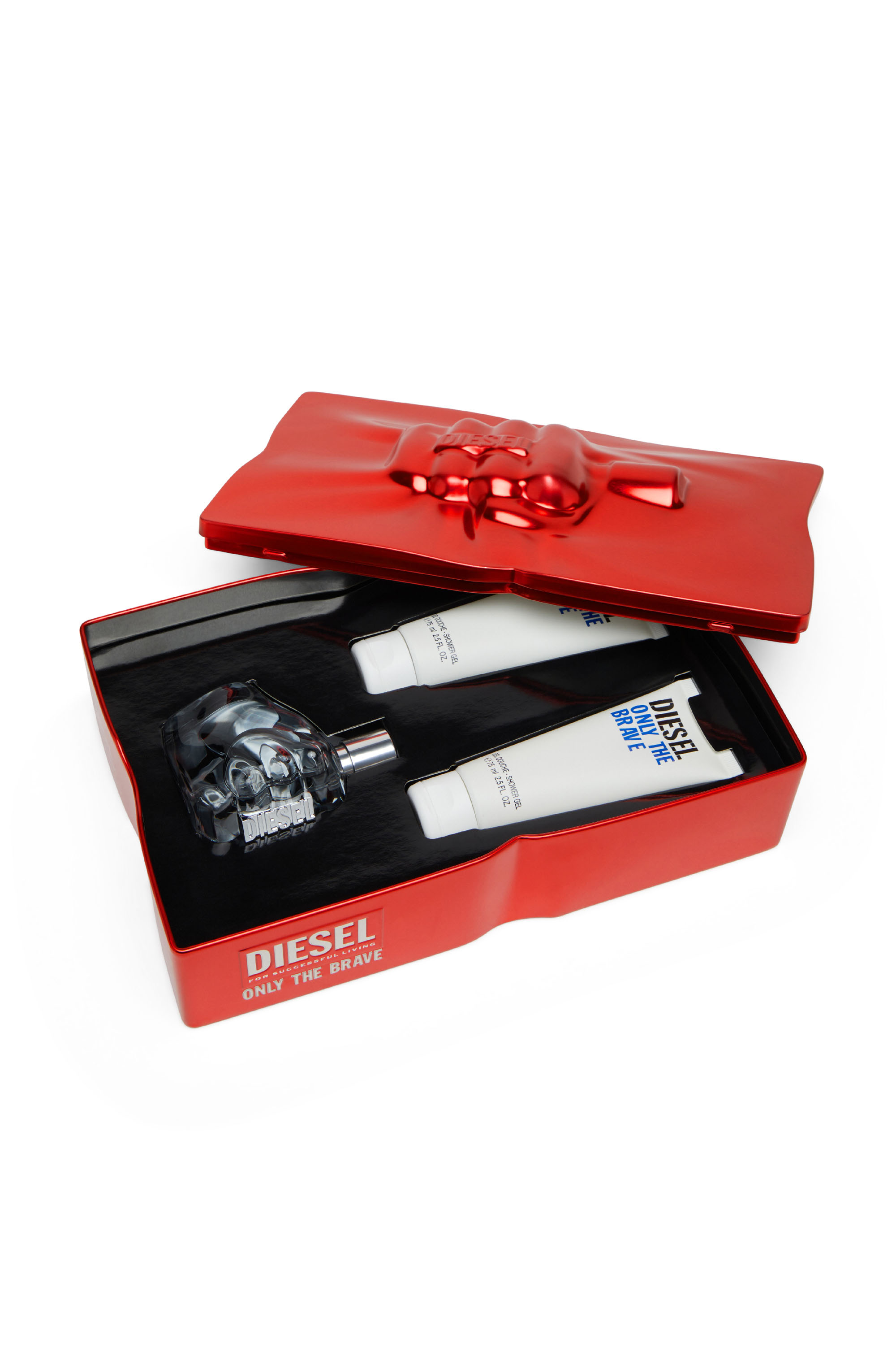 Diesel - ONLY THE BRAVE 75 ML PREMIUM GIFT SET, Red - Image 2