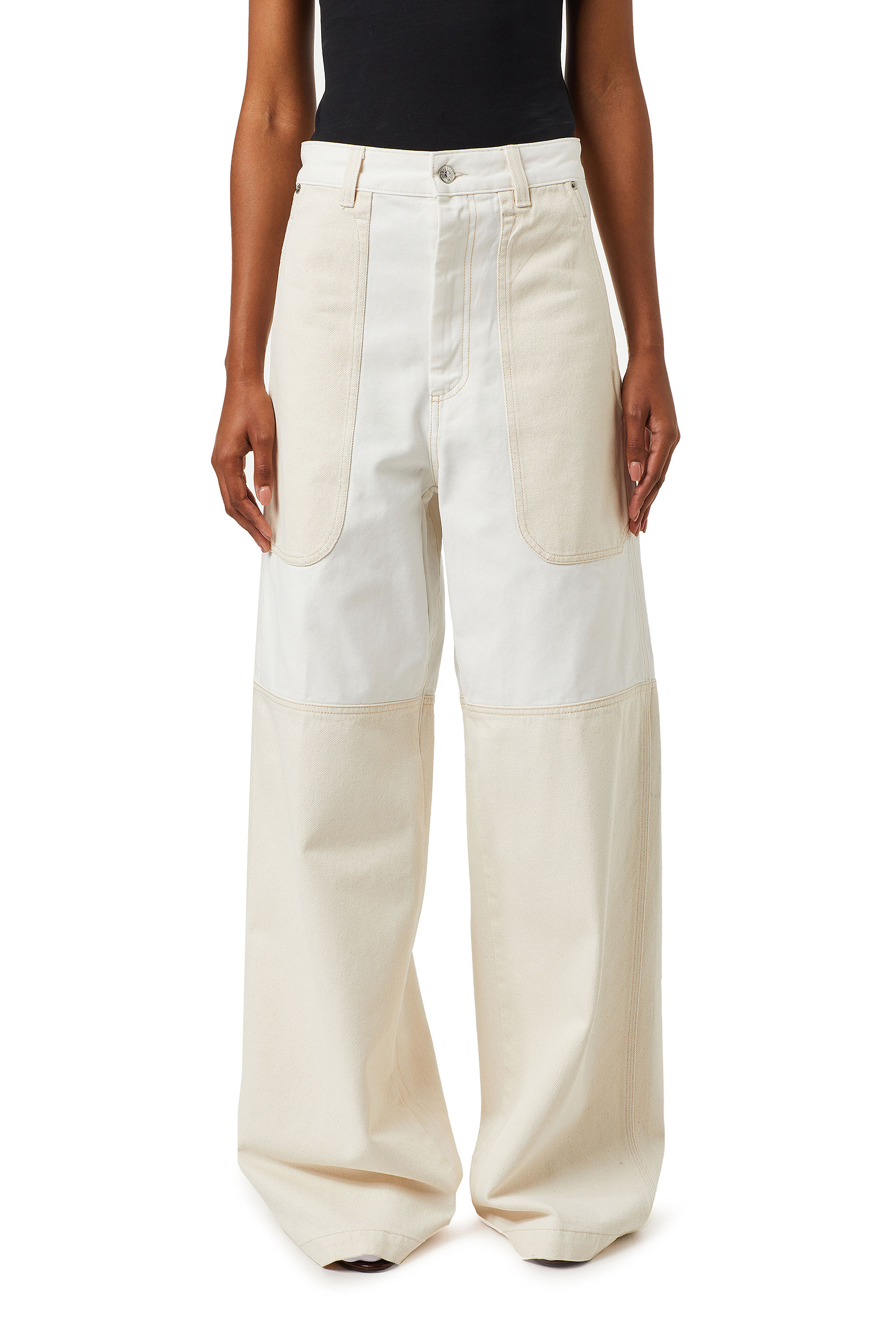 D-Uoki 0BFAV, White - Jeans