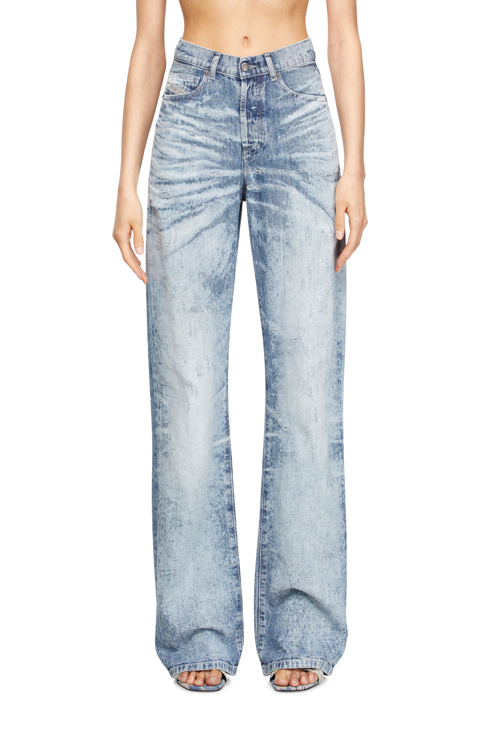 Regular Jeans 1971 D-Sent 068TY, Light Blue Diesel - Woman's Regular Jeans 1971 D-Sent 068TY, Light Blue - 3