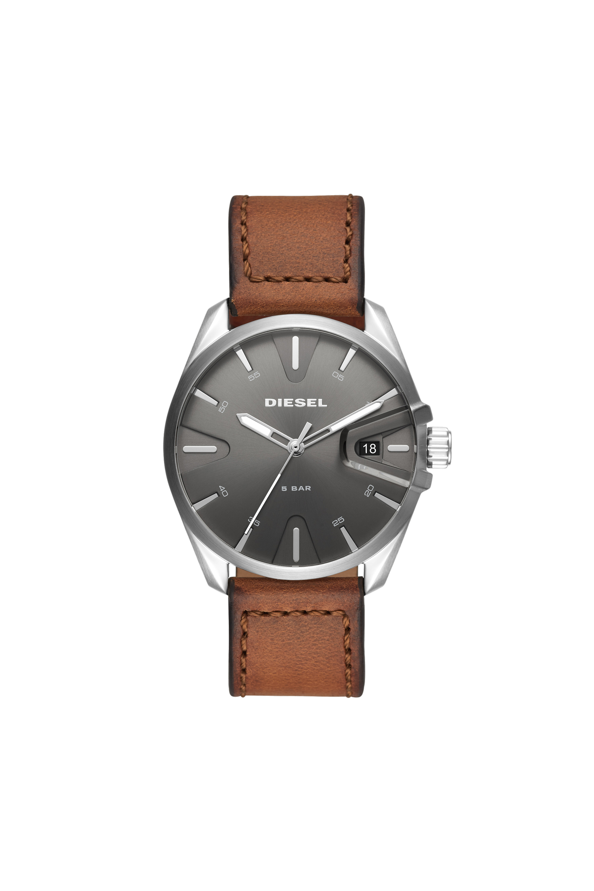 diesel watch brown strap