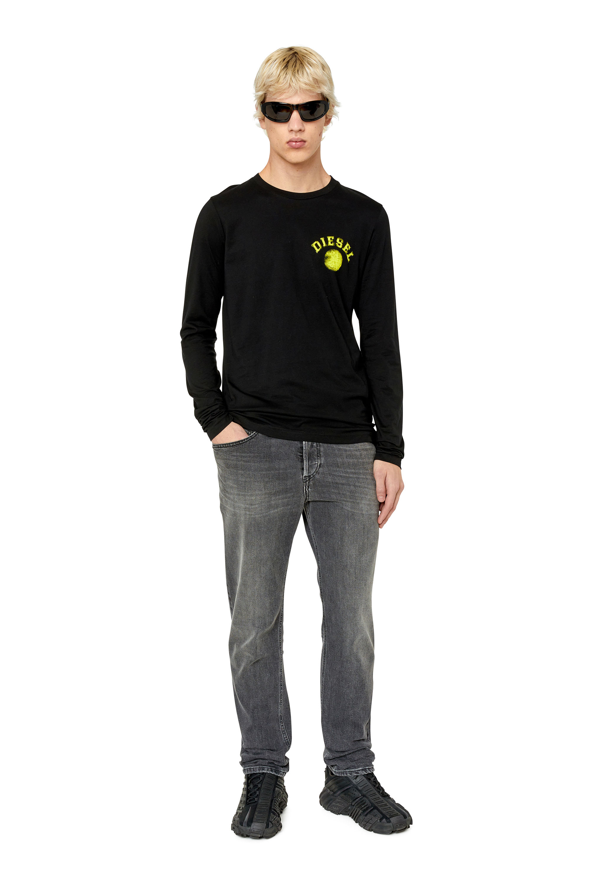 Diesel - 2006 D-Fining 09E94 Tapered Jeans, Grey - Image 4