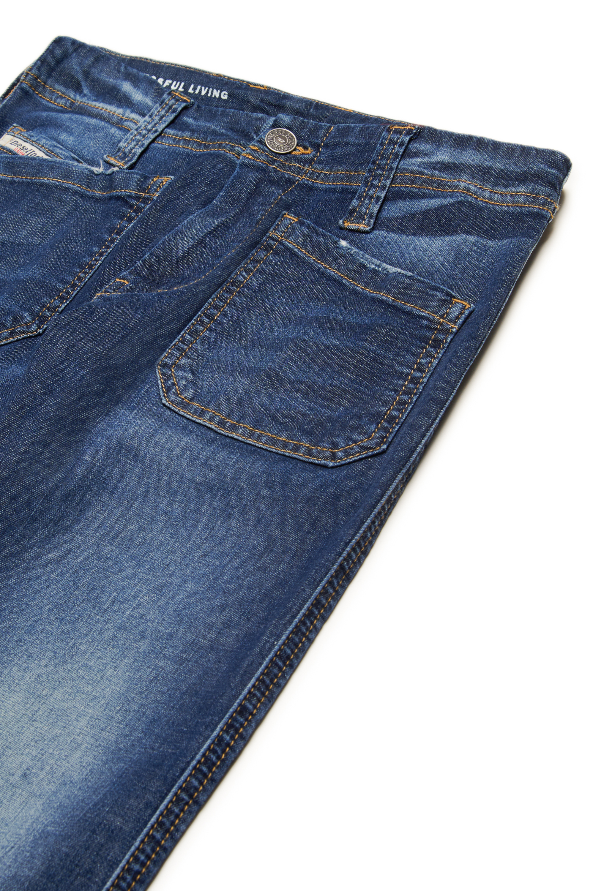 Diesel - Man's D-RINXOO-J, Dark Blue - 3