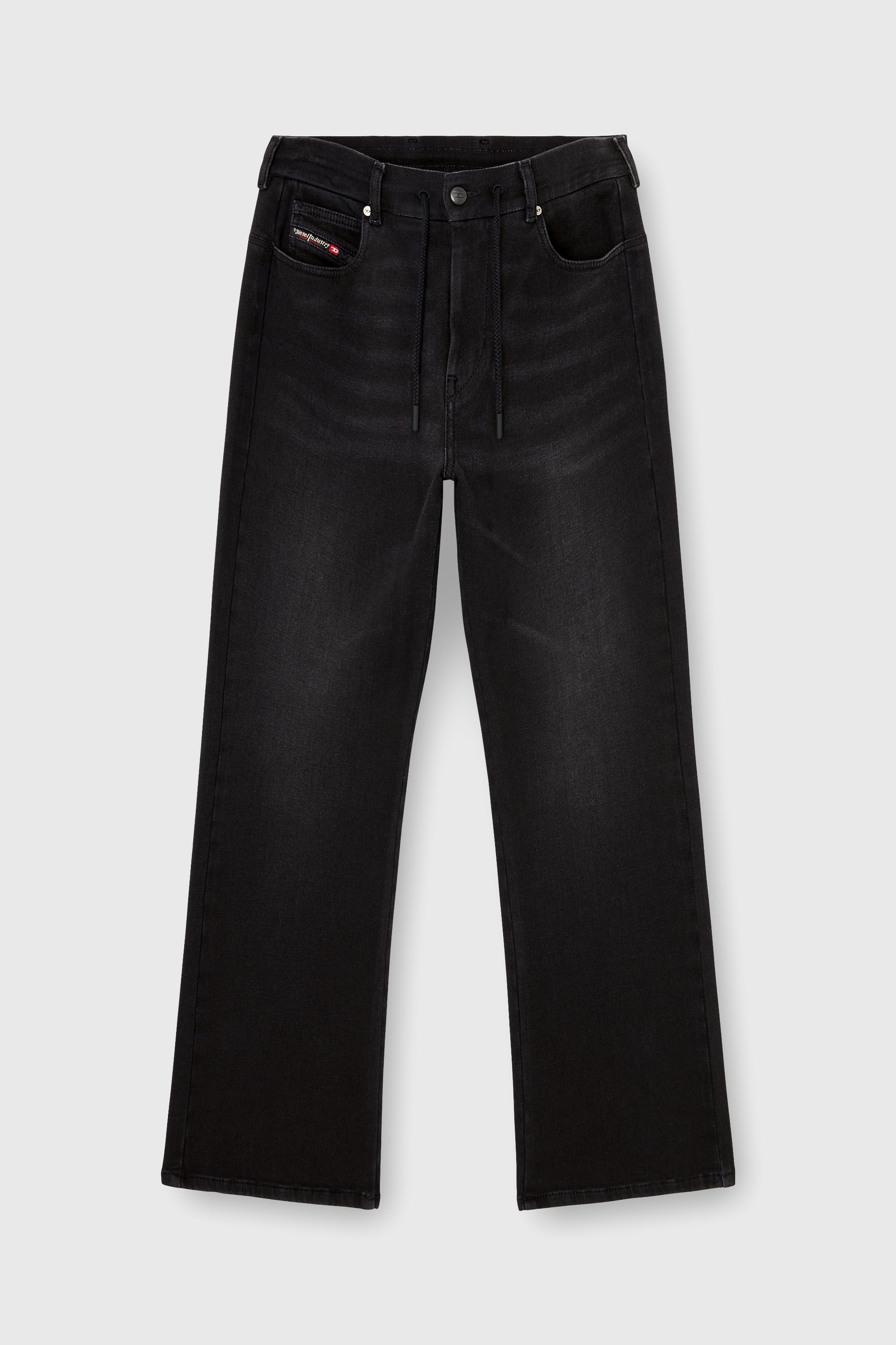 Diesel - Woman's Regular 2071 D-Meel Joggjeans&reg; 09P90, Black/Dark grey - 2