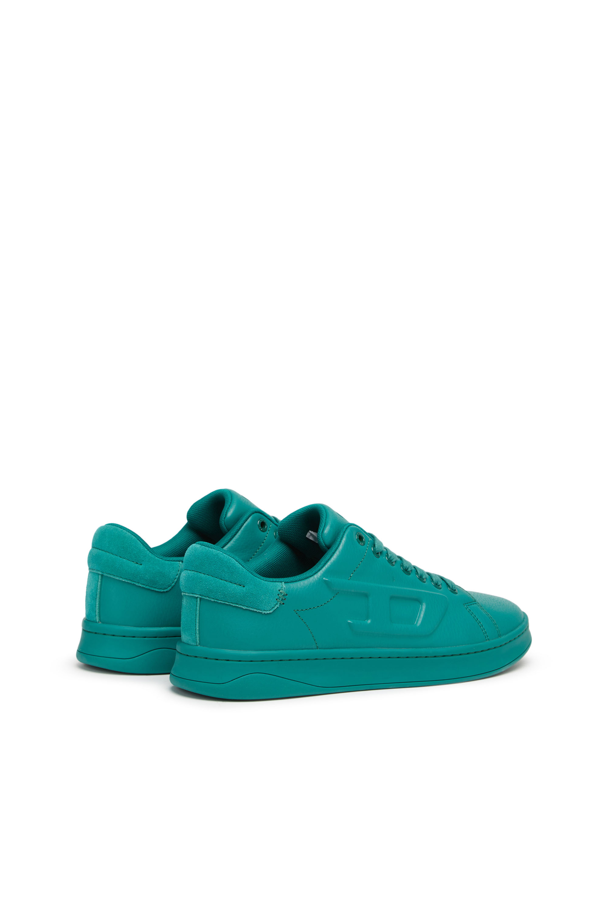 Diesel - S-ATHENE LOW, Man's S-Athene Low-Sneakers with embossed D logo in Water Green - 4