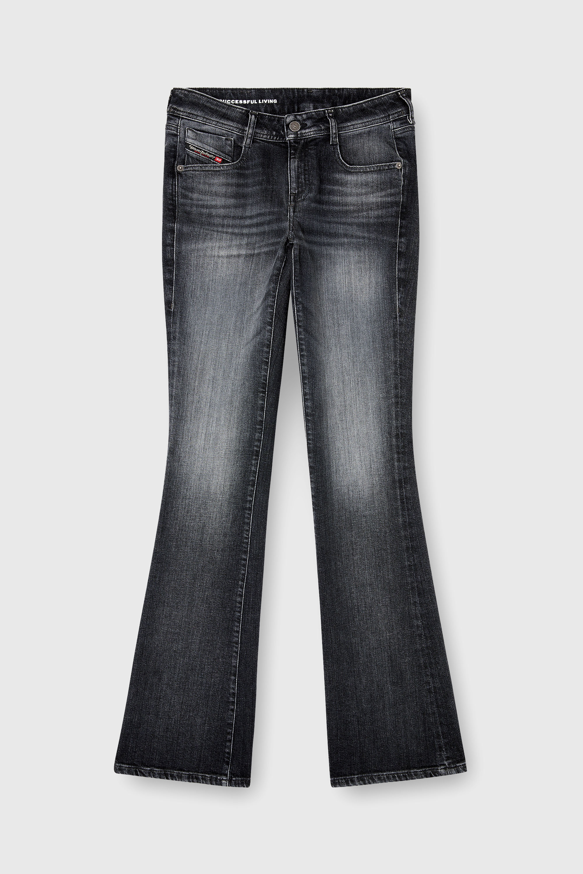 Diesel - Woman's Bootcut Jeans 1969 D-Ebbey 09L98, Black/Dark grey - 6