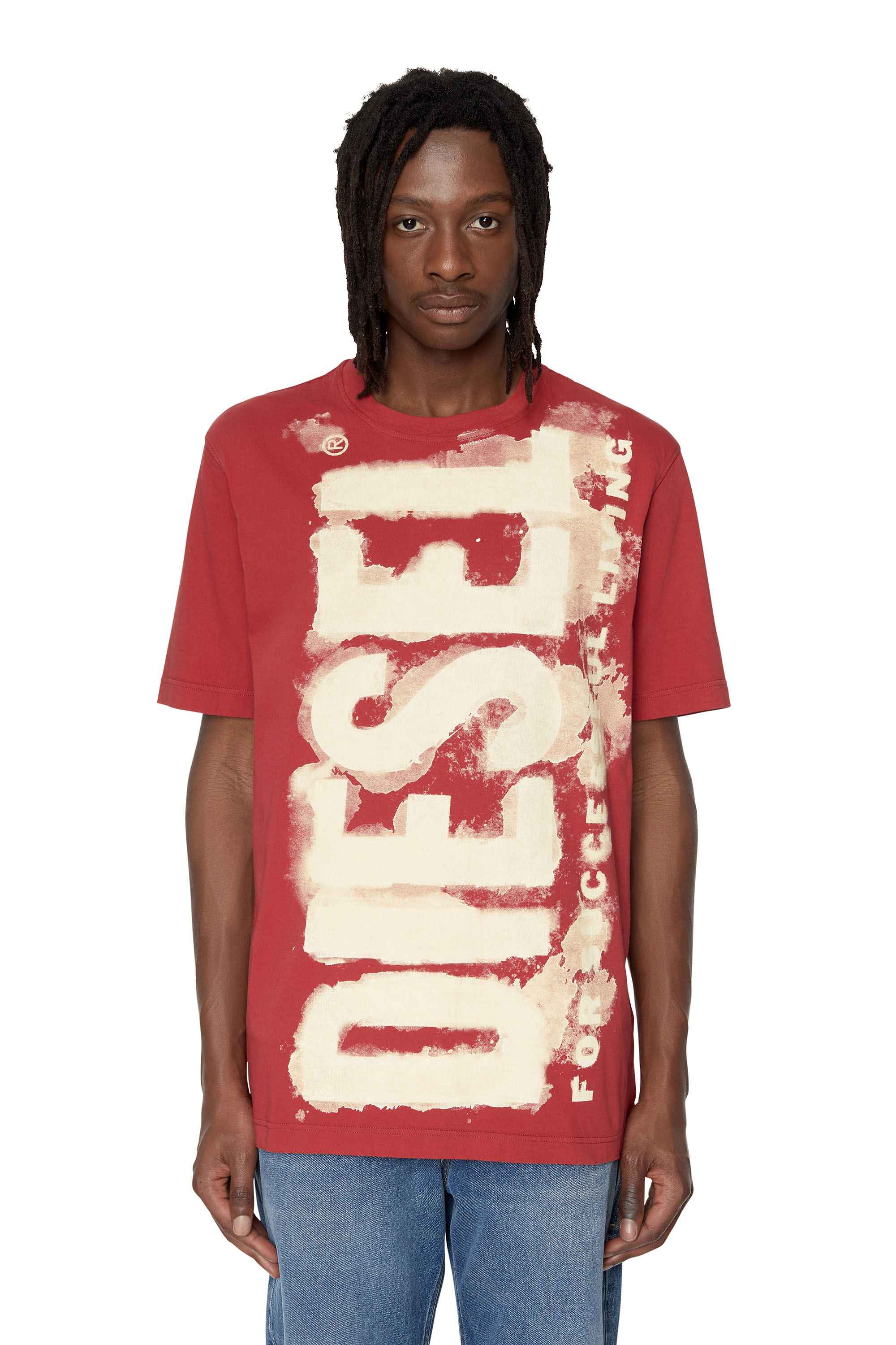 Diesel - T-JUST-E16, Red - Image 3