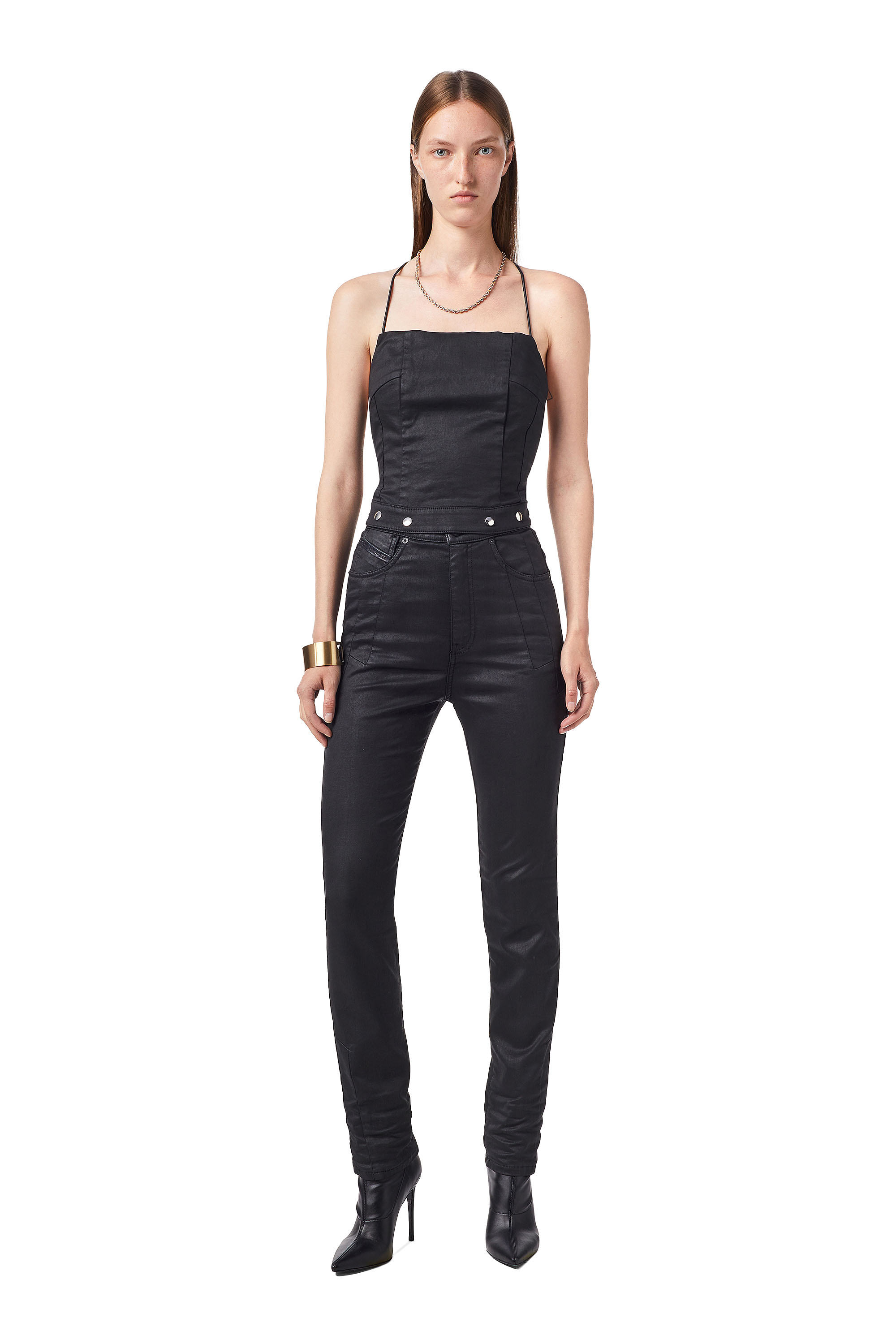 D-SLING-SP JOGGJEANS, Black/Dark grey - Jumpsuits