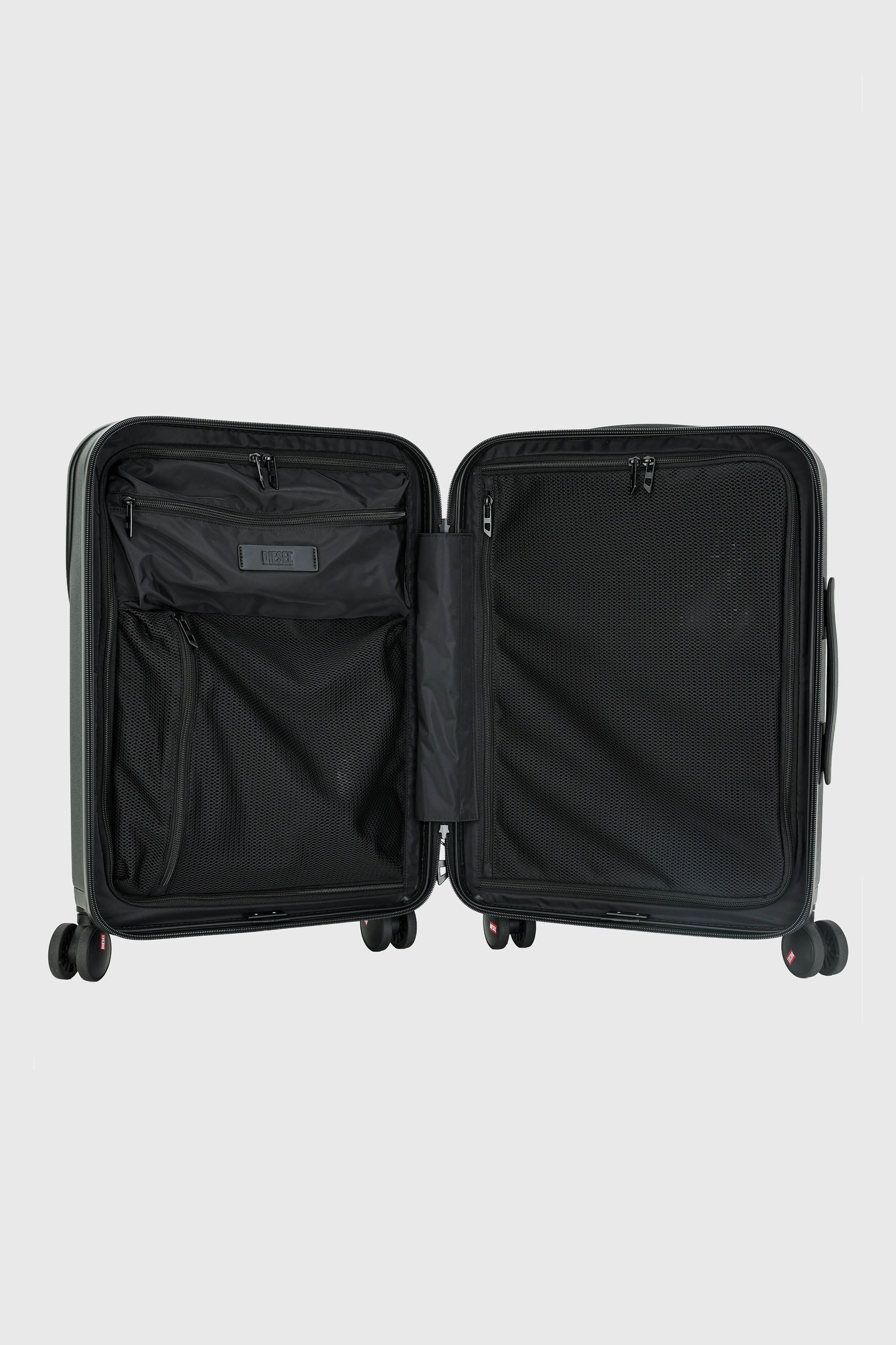 Diesel - LU0043 HARD LUGGAGE - DSL012, Unisex's Oval D suitcase size S in Black - 3