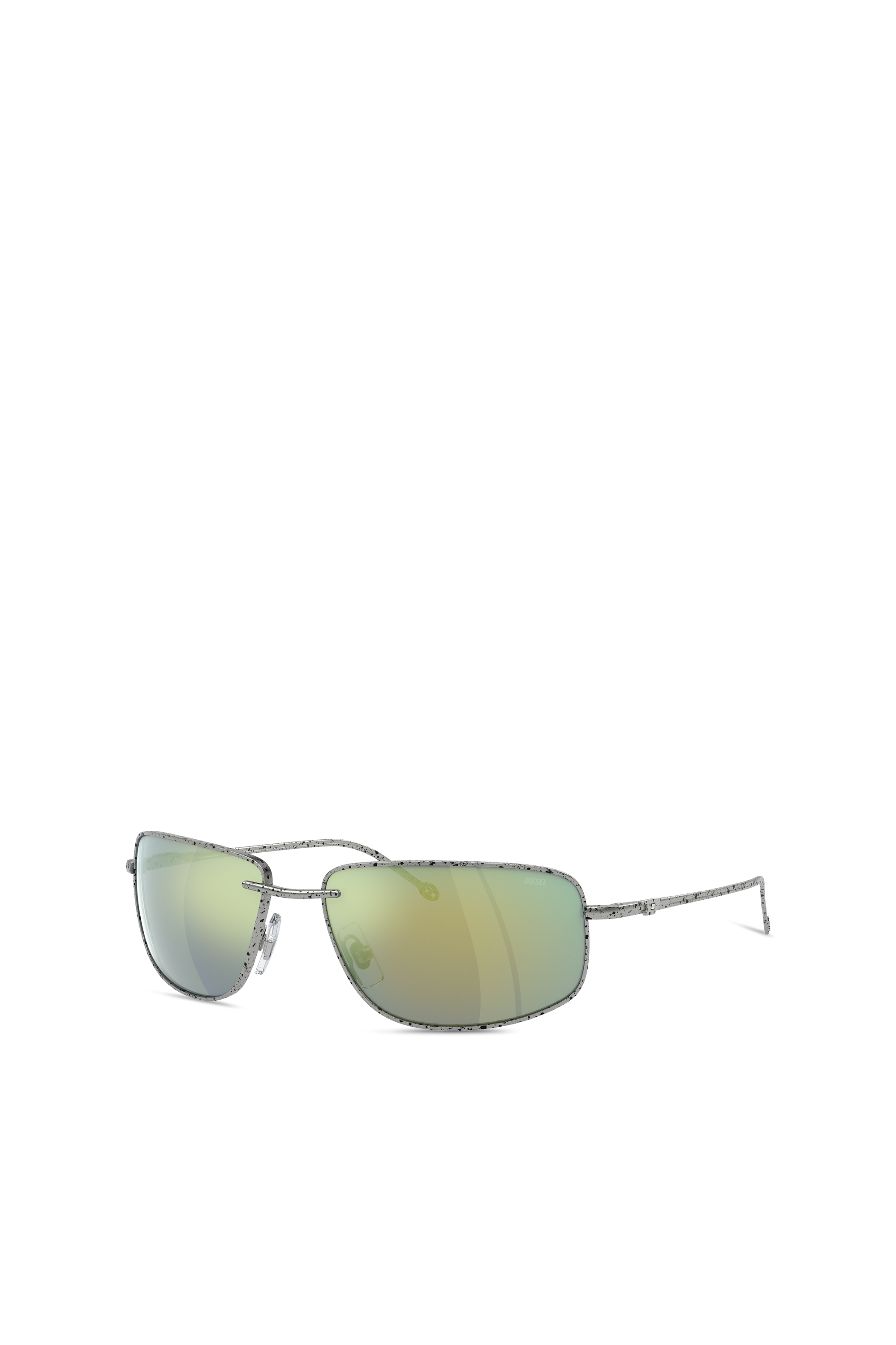 Diesel - 0DL1005, Unisex Racer shape sunglasses in metal in Multicolor - Image 4